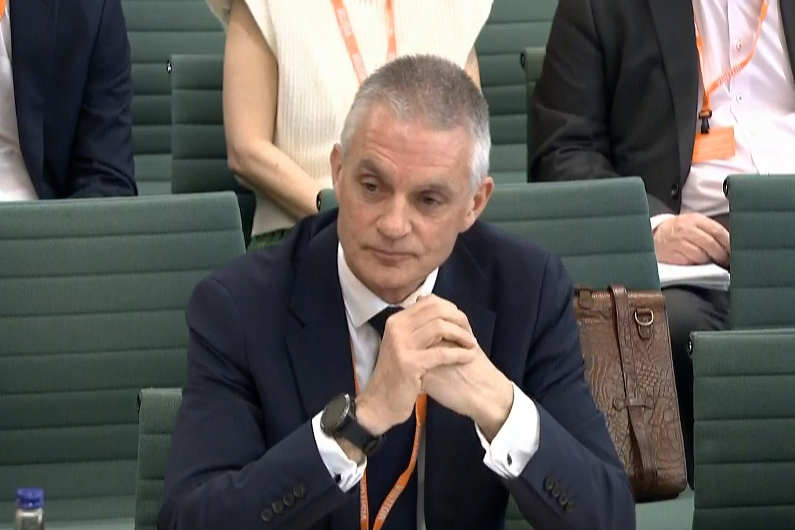 BBC director general Tim Davie answering questions at the Culture, Media and Sport Committee in the House of Commons (House of Commons/UK Parliament/PA)