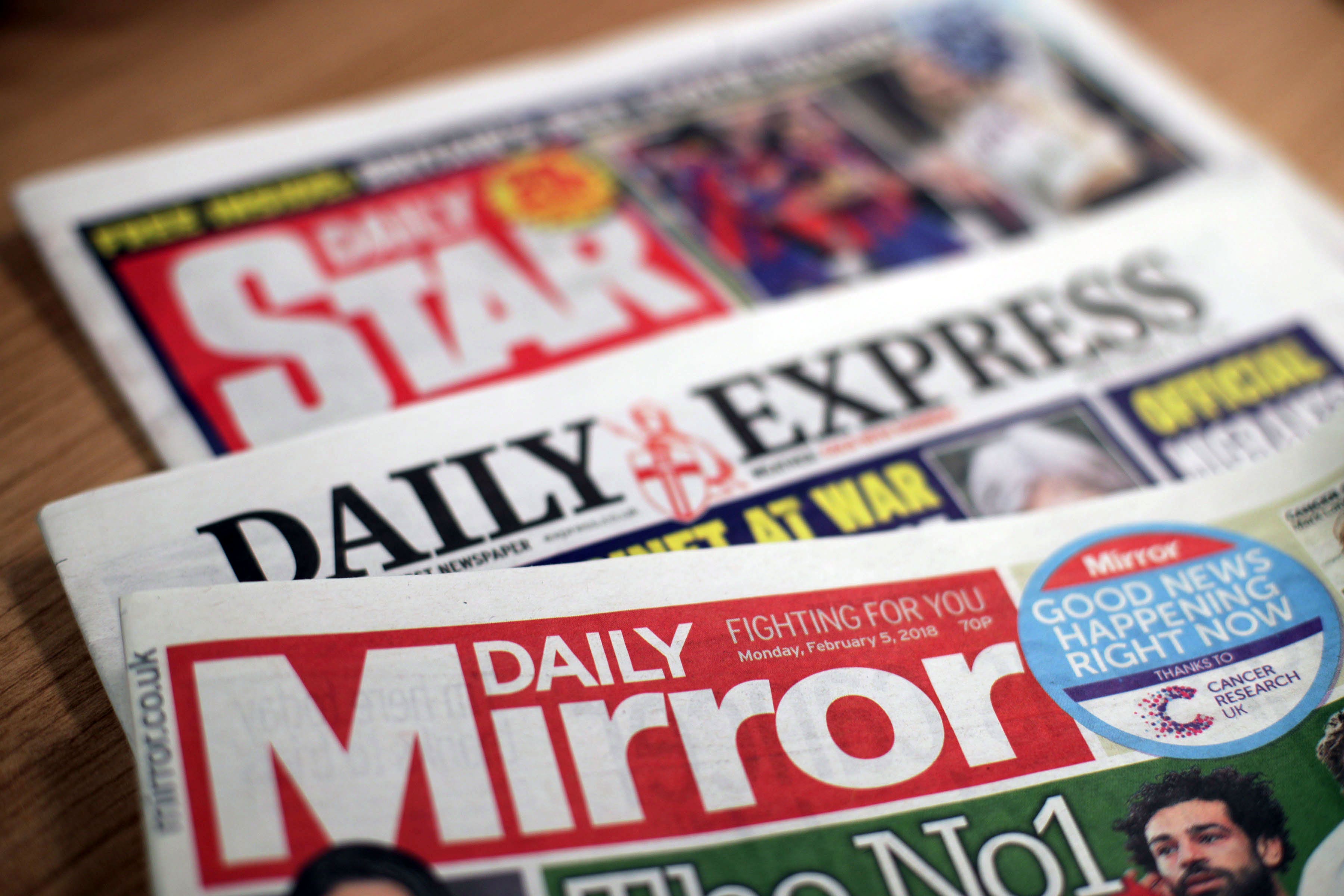 The publisher of the Mirror and the Express newspapers said its digital arm returned to growth at the end of last year (PA)