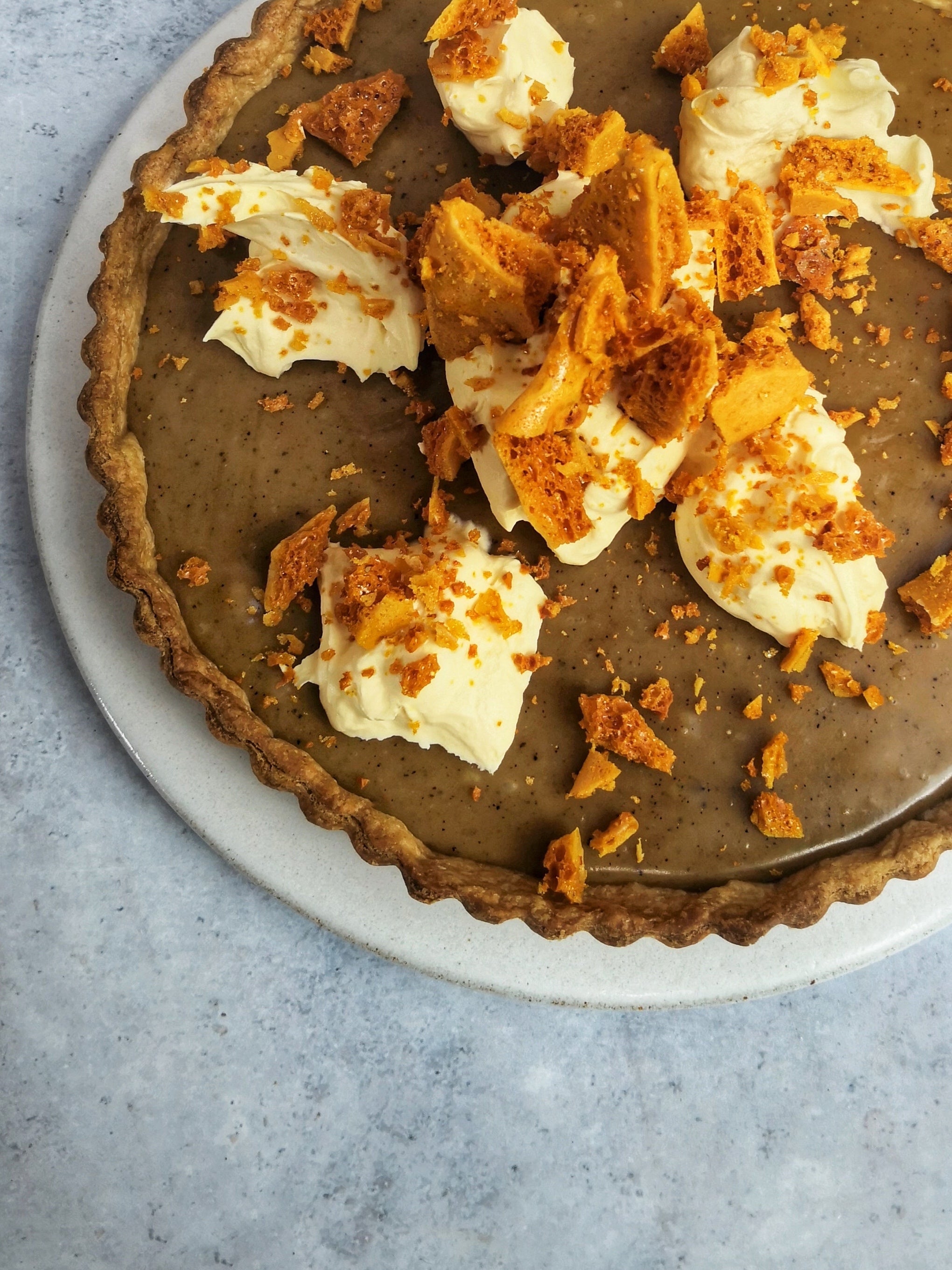 A rich and indulgent tart