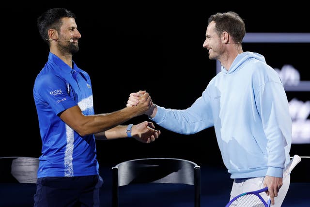<p>Djokovic and Murray spent six months working together</p>