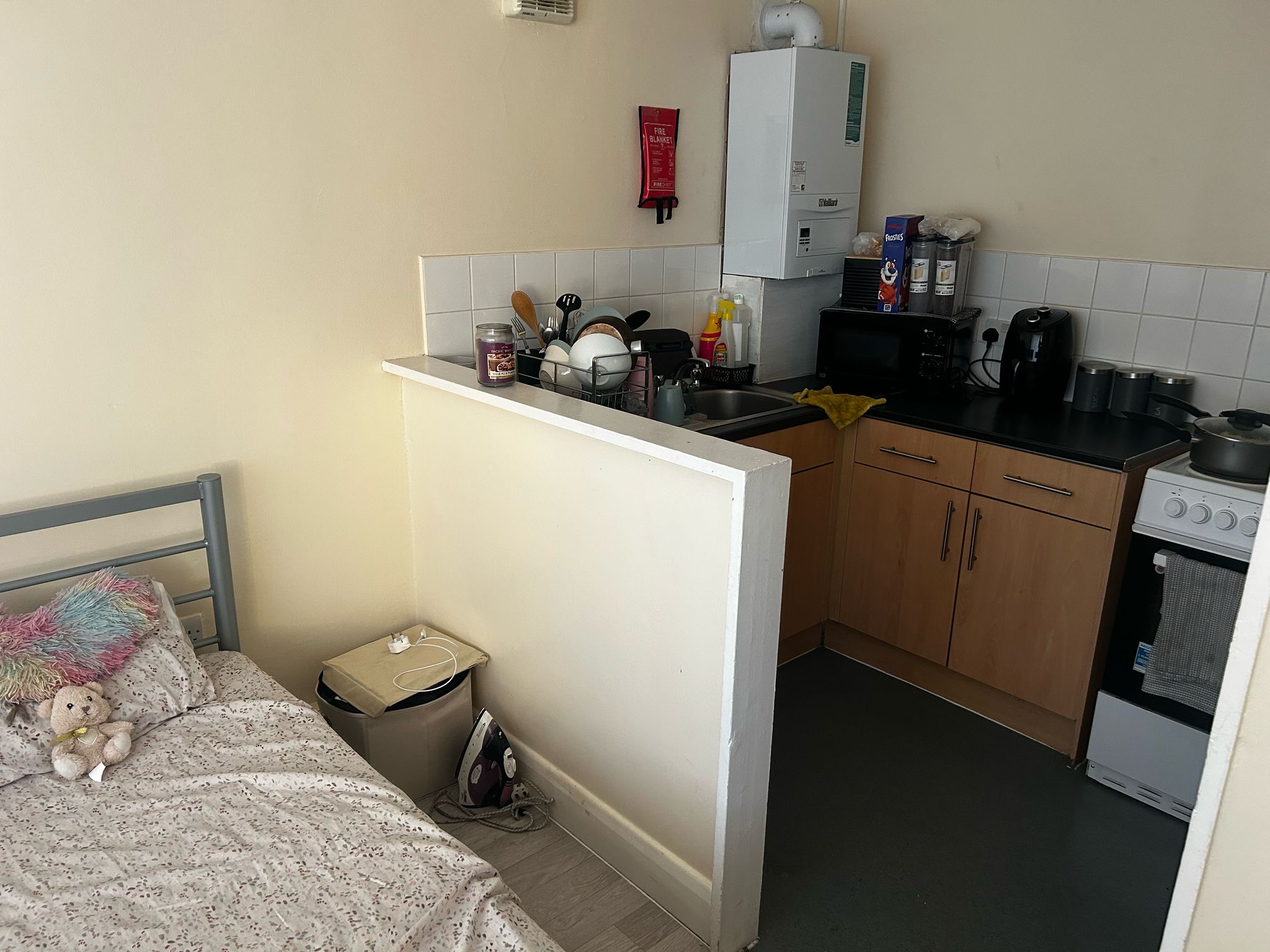 Sonia and her two children have been in their Hackney flat for over a year