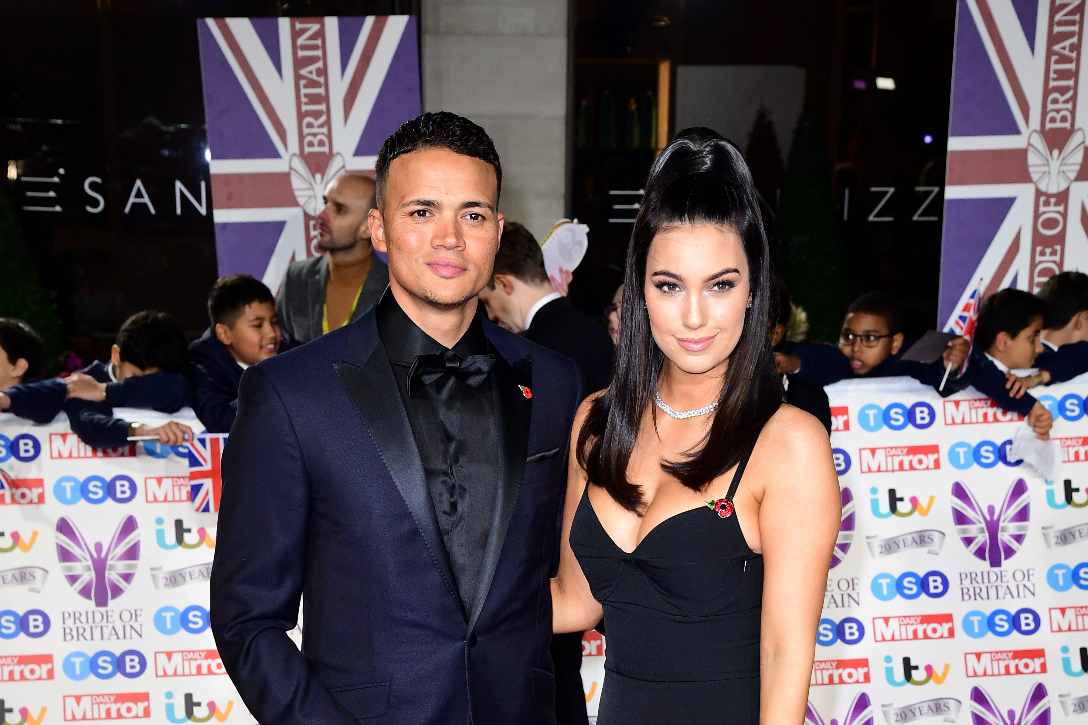Jermaine Jenas’s wife Ellie Penfold announced the couple have split up after 16 years together (Ian West/PA)
