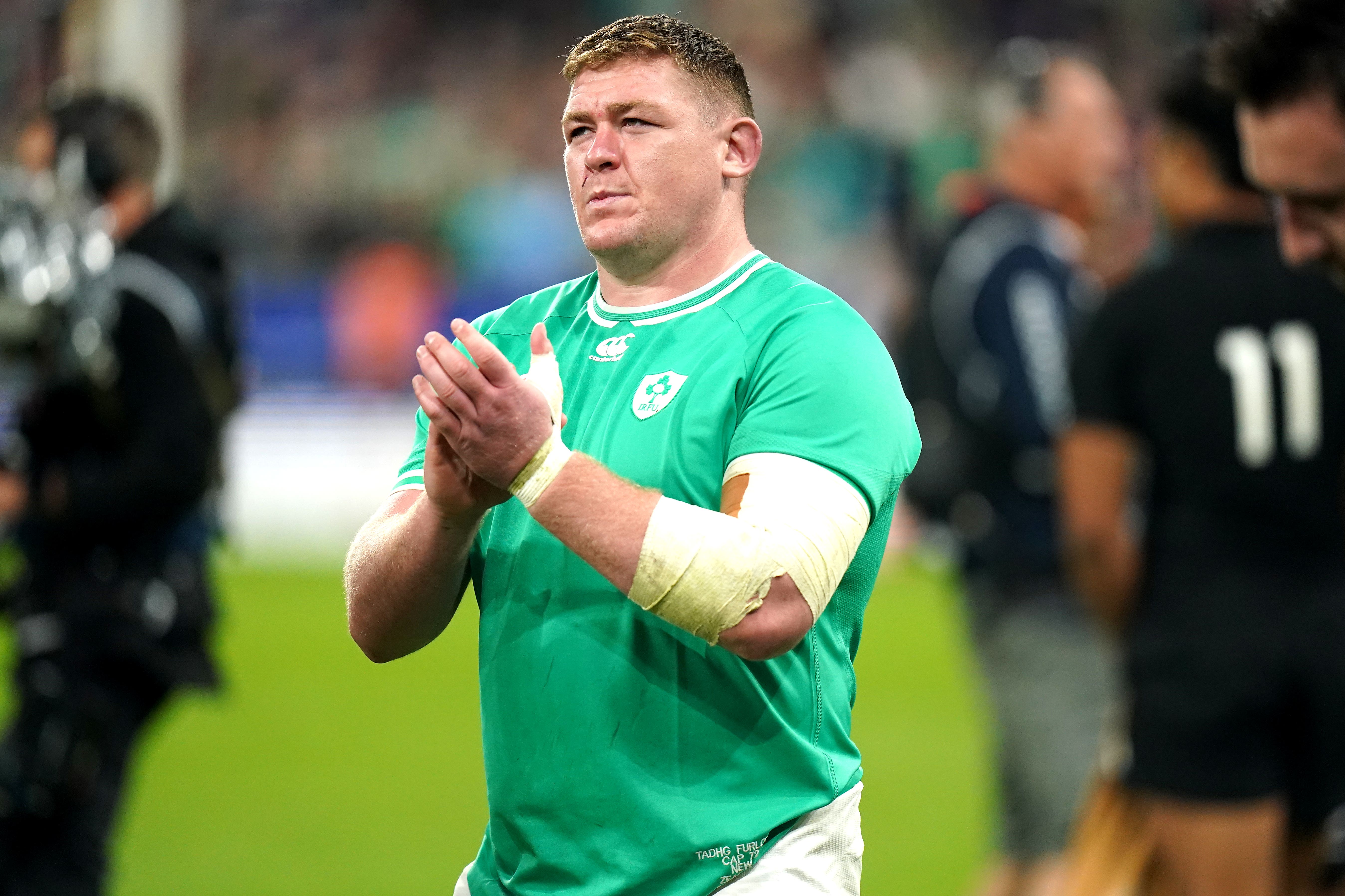 Tadhg Furlong is in contention to face France on Saturday (Adam Davy/PA)