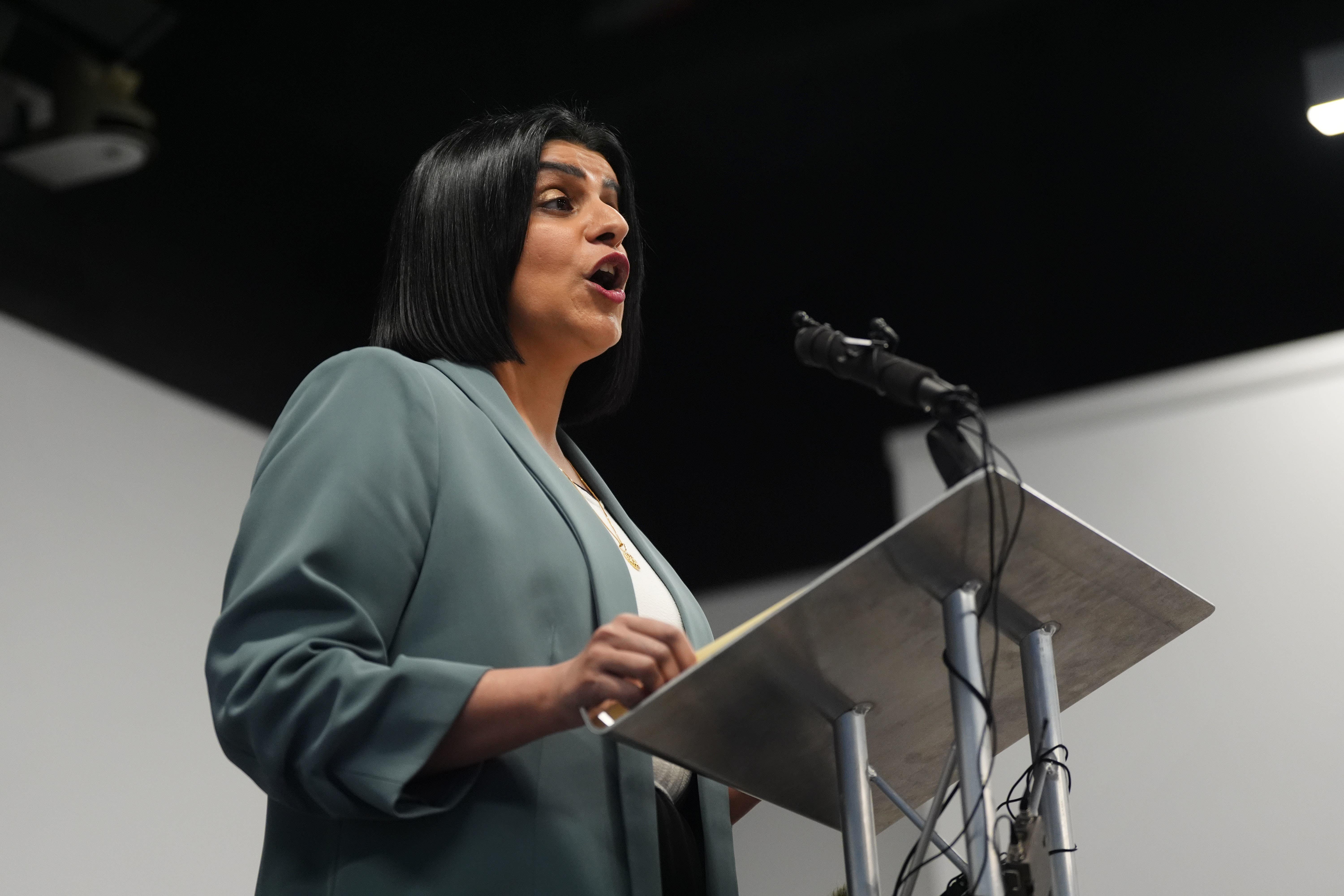 Justice Secretary Shabana Mahmood (Ben Whitley/PA)