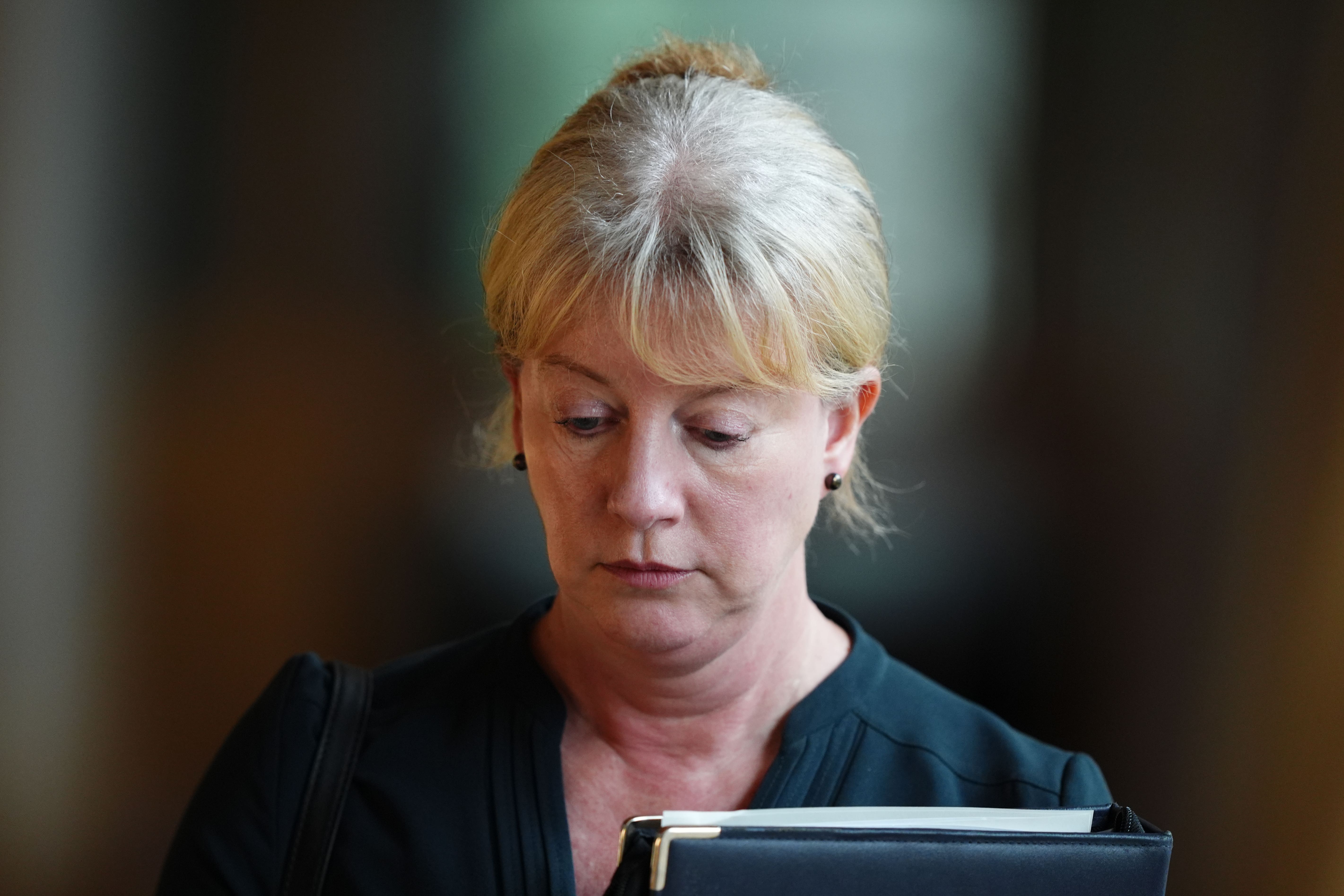 Scottish Finance Secretary Shona Robison has announced she will not be standing for re-election (Andrew Milligan/PA)