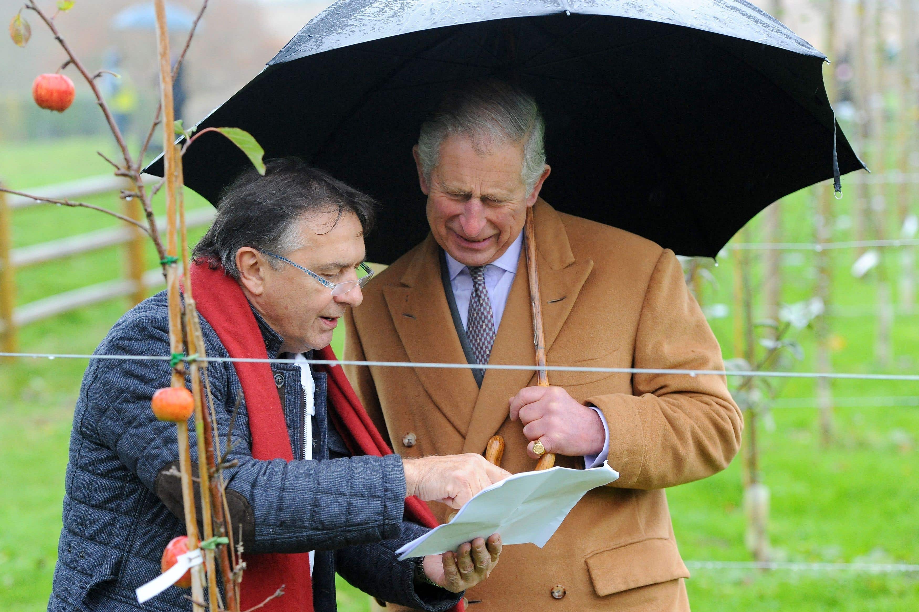 Raymond Blanc previously showed the King round Le Manoir aux Quat’Saisons (Eamonn M. McCormack/PA)