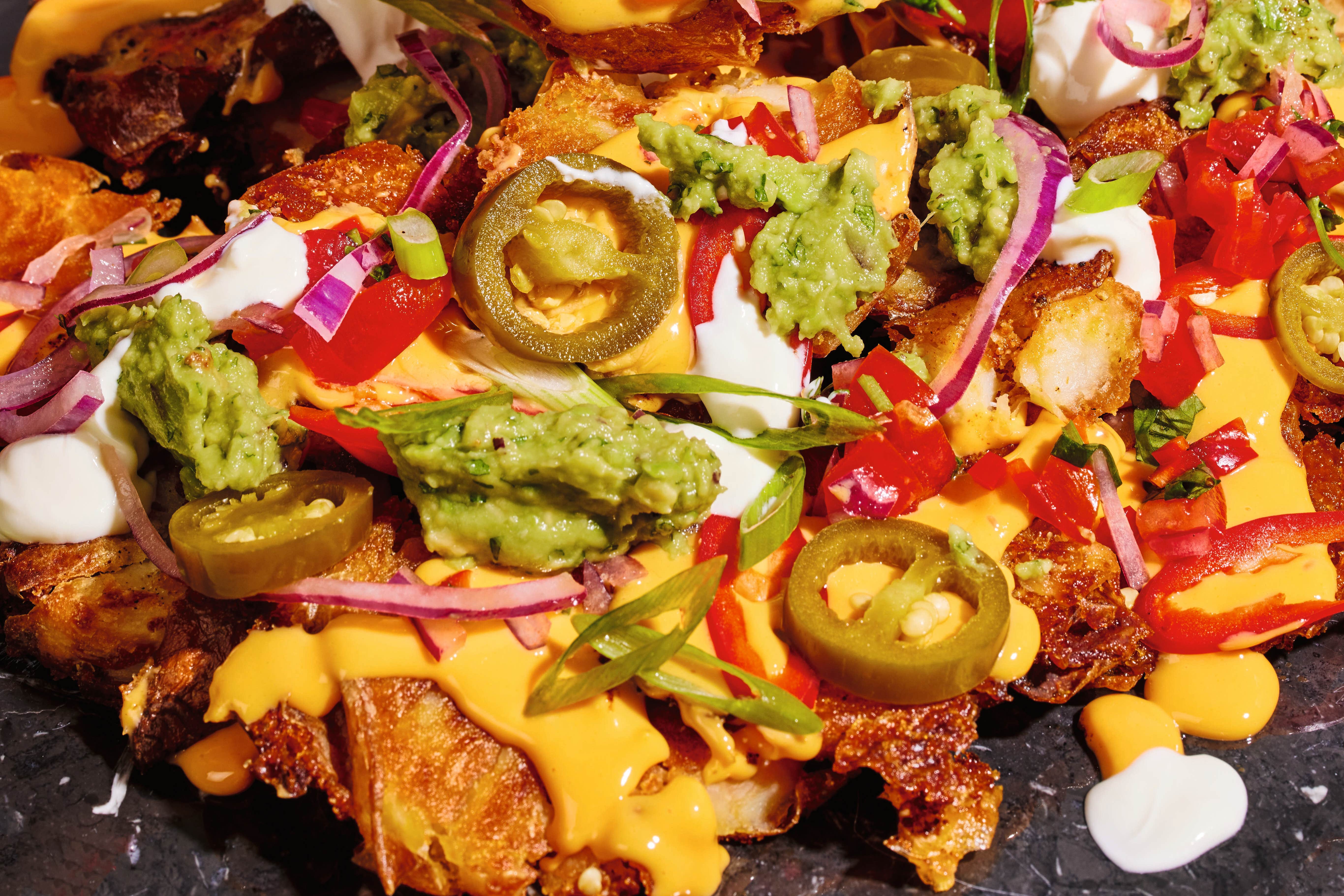 All the best bits of nachos – just with better crunch