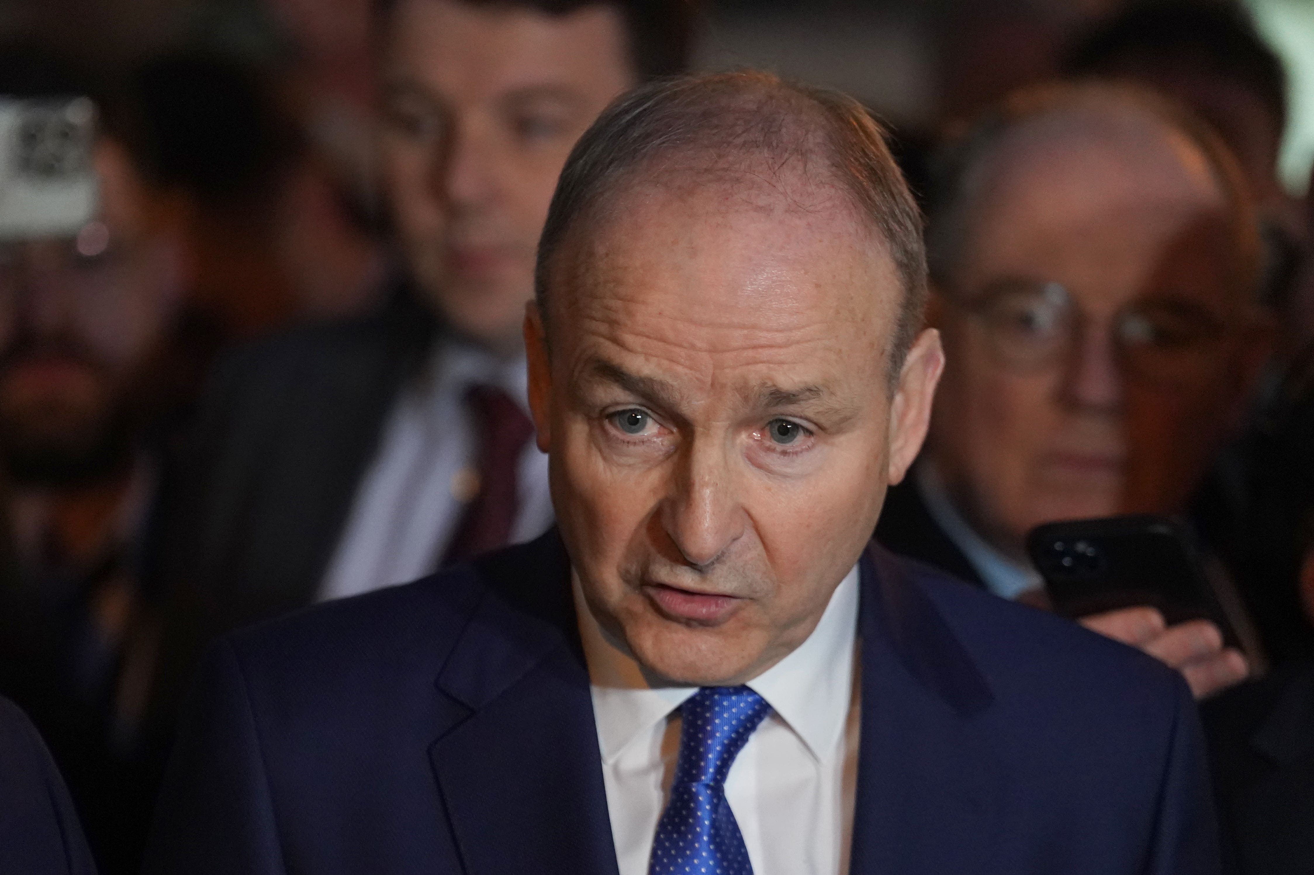 Taoiseach Micheal Martin (Brian Lawless/PA)