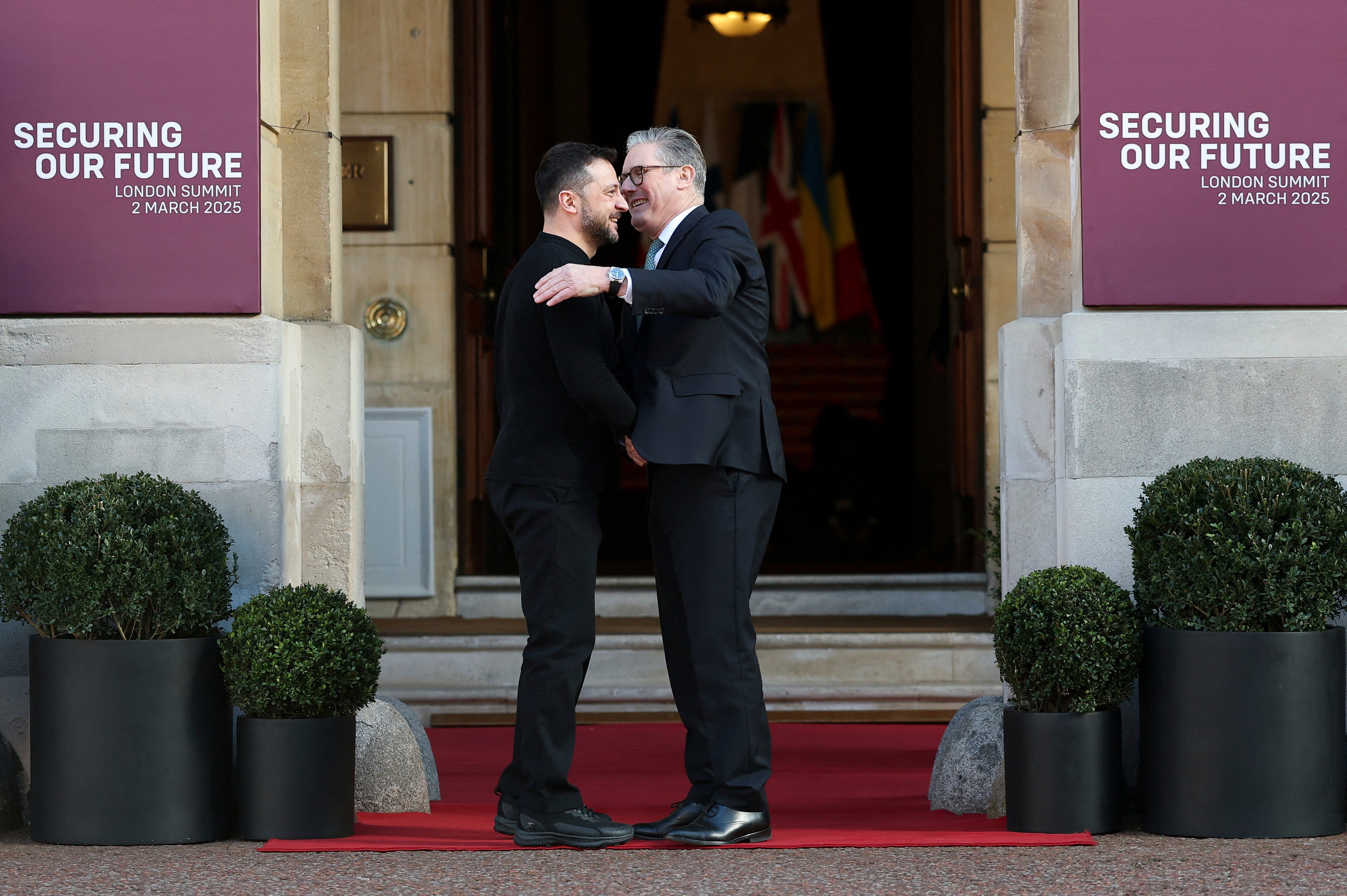 APTOPIX Britain Ukraine Summit