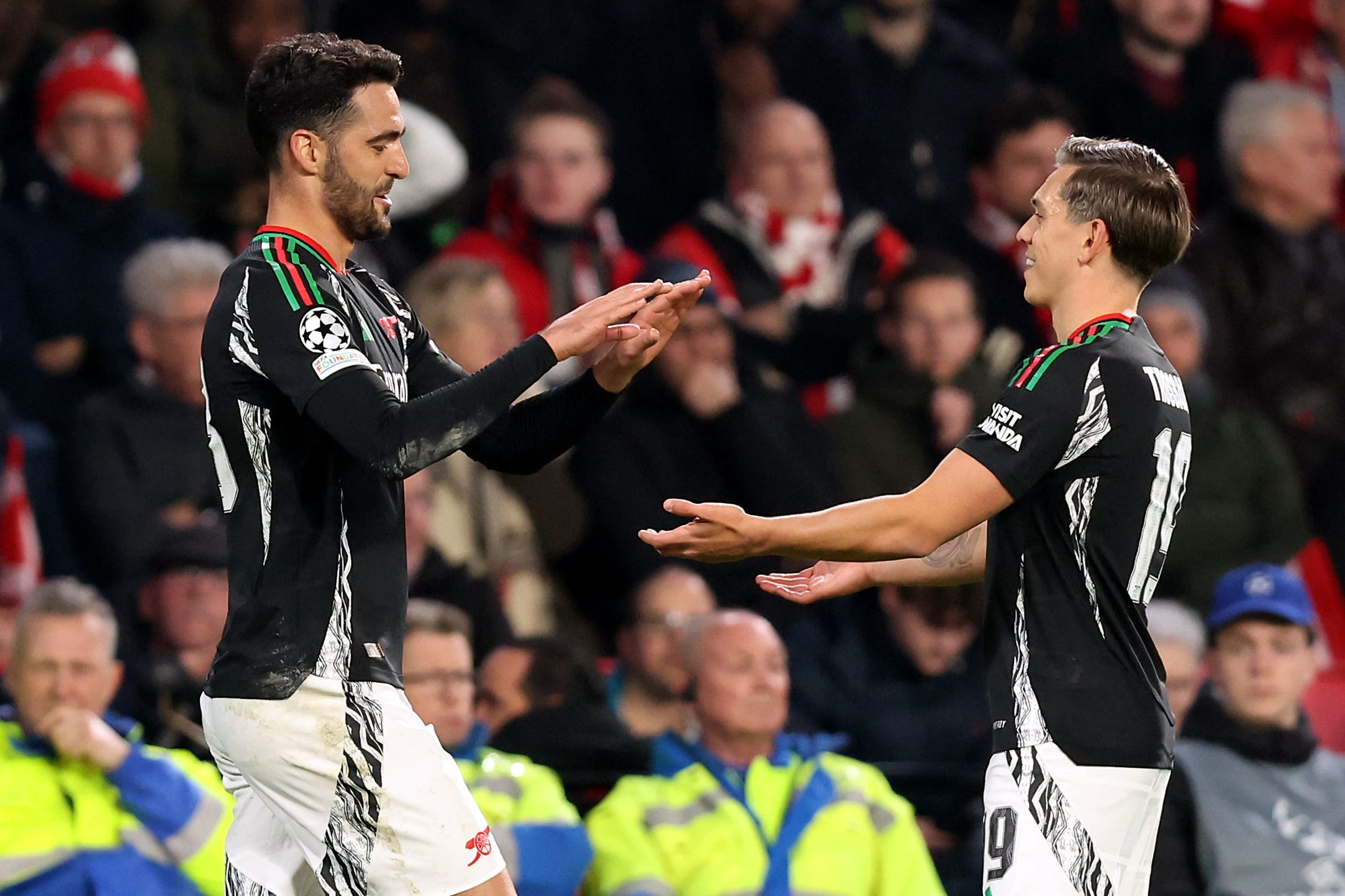 Mikel Merino confident Arsenal will be close to winning Champions League