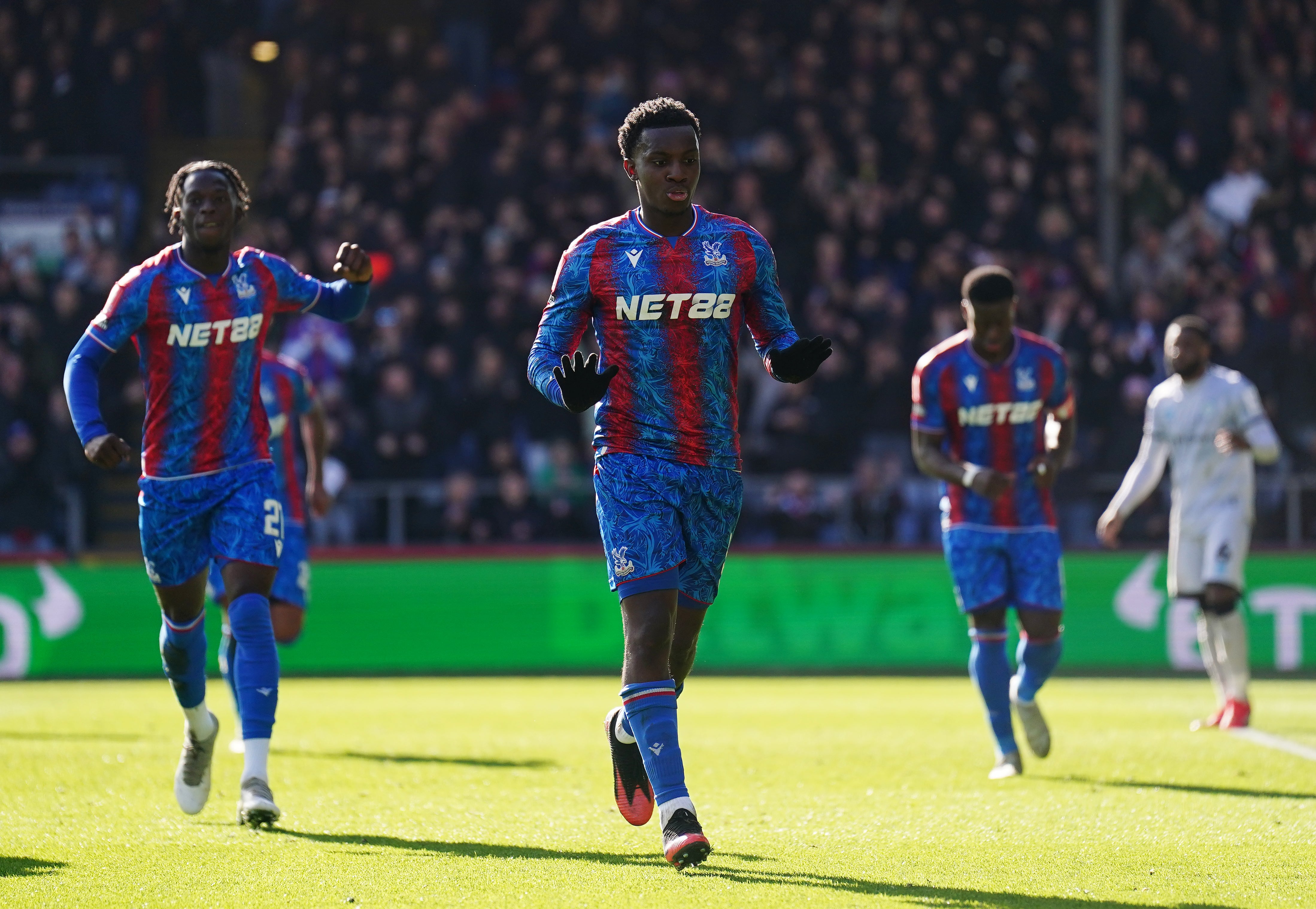 Will Eddie Nketiah be a suitable replacement for the injured Jean-Philippe Mateta?