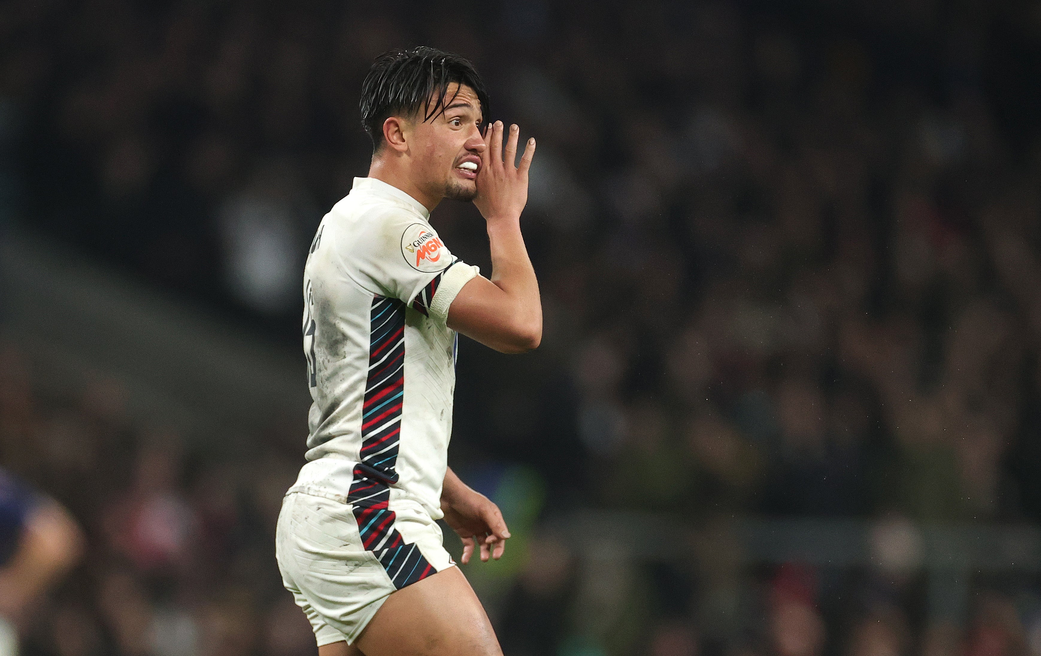 <p>Marcus Smith has been moved to the bench for England's clash with Italy</p>