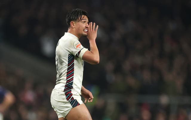 <p>Marcus Smith has been moved to the bench for England's clash with Italy</p>