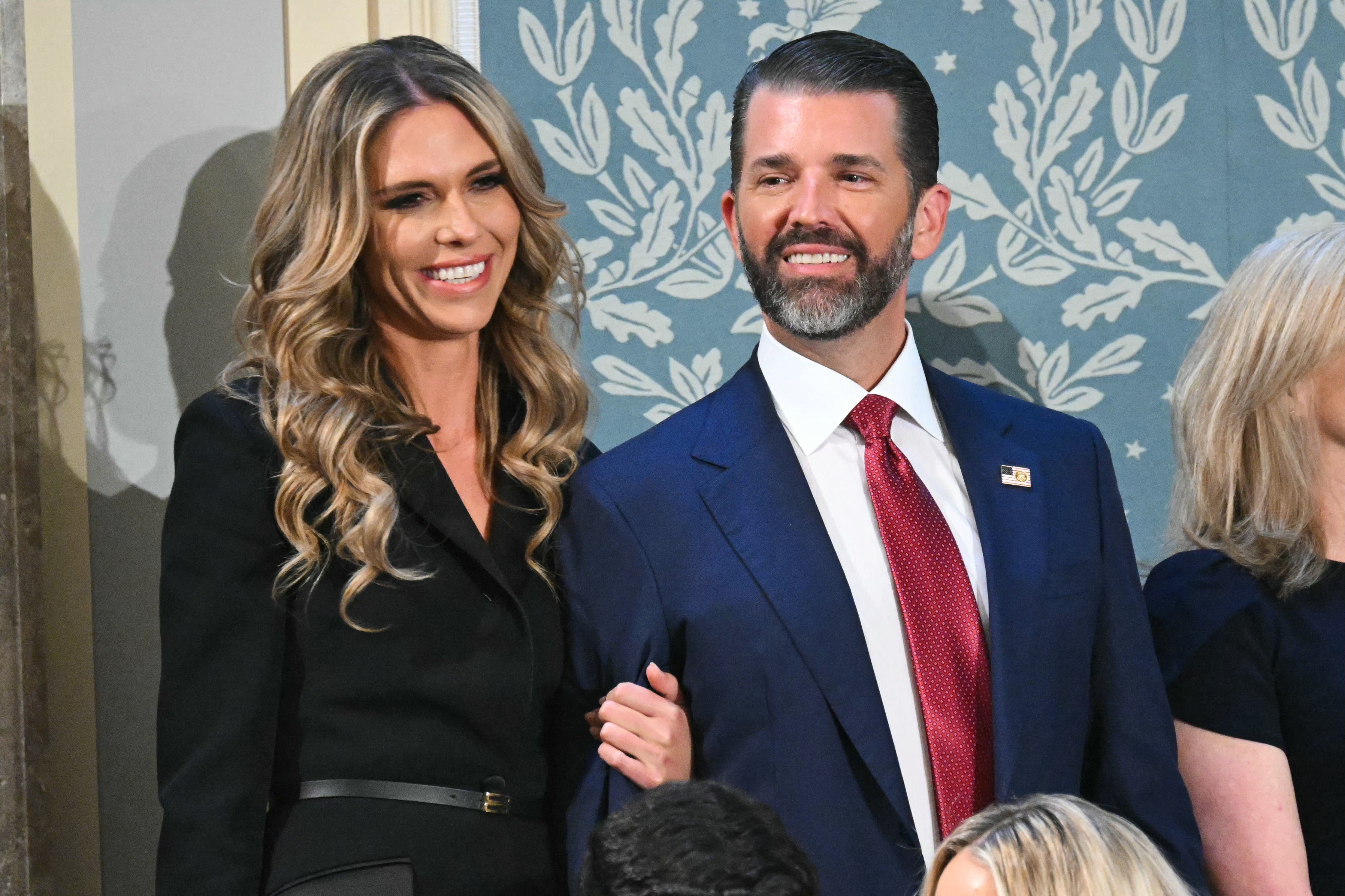 Donald Trump Jr. and his fiance Bettina Anderson have announced their engagement