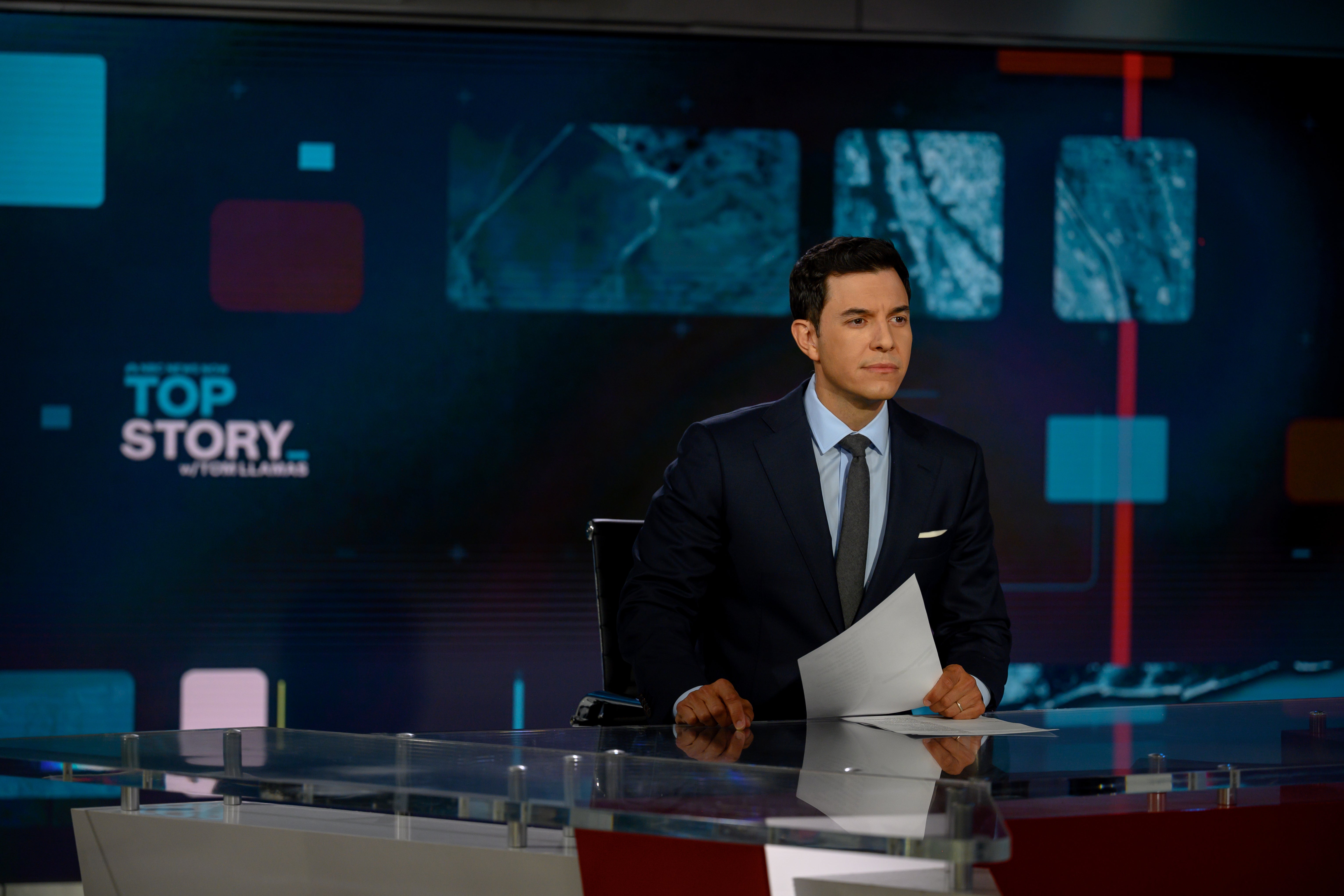 Tom Llamas is taking over for Lester Holt as the anchor of "NBC Nightly News."