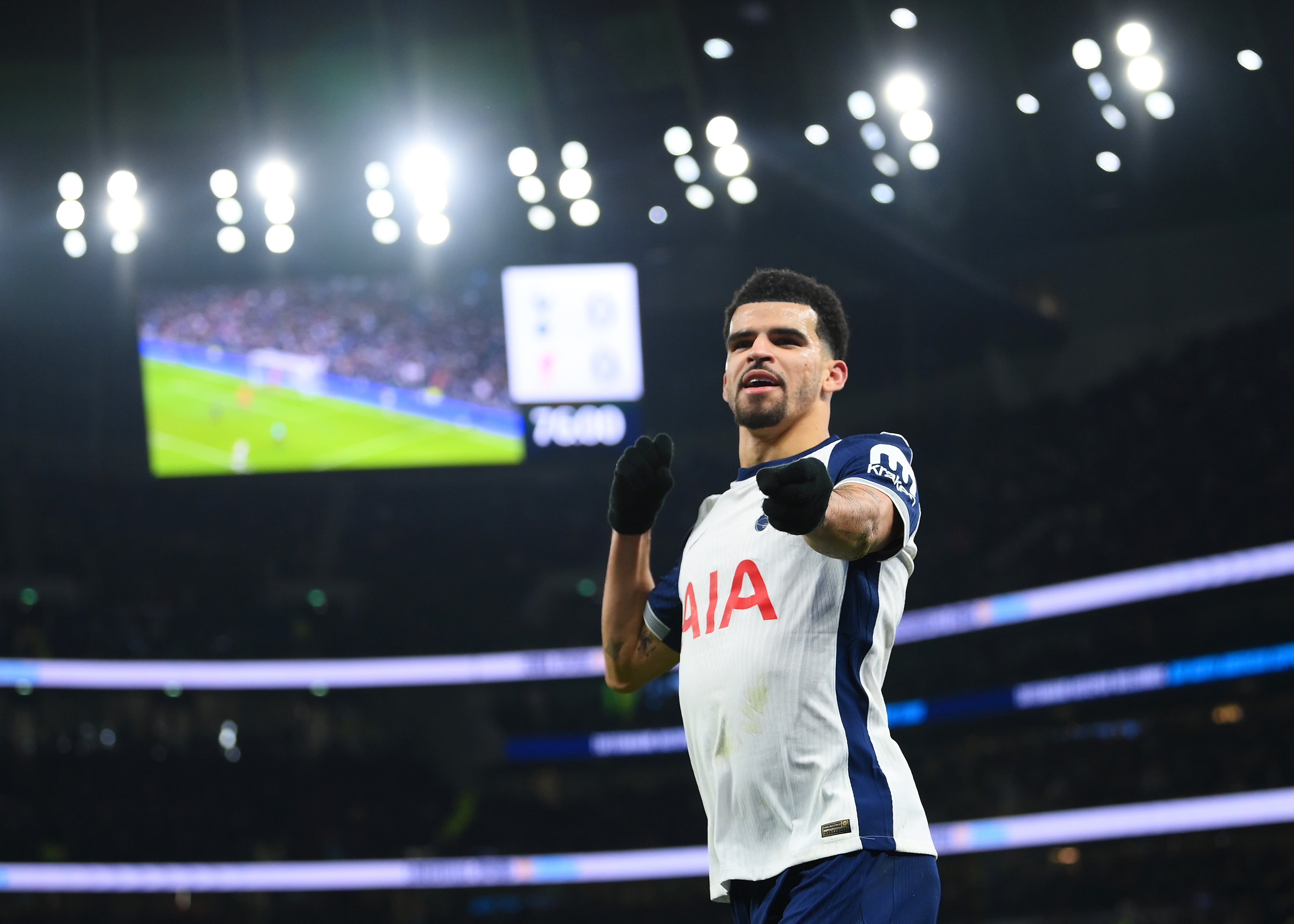 After a spell on the sidelines Dominic Solanke is fit to start for Spurs