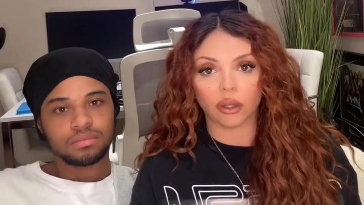 Jesy Nelson has shared an update with fans one week on from an emergency surgery to save her unborn twins