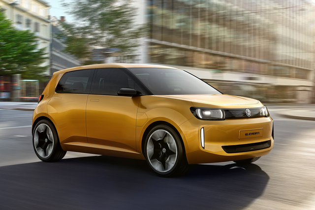 <p>The VW ID.Evrey1 will be the first new Volkswagen to use an all-new software architecture</p>