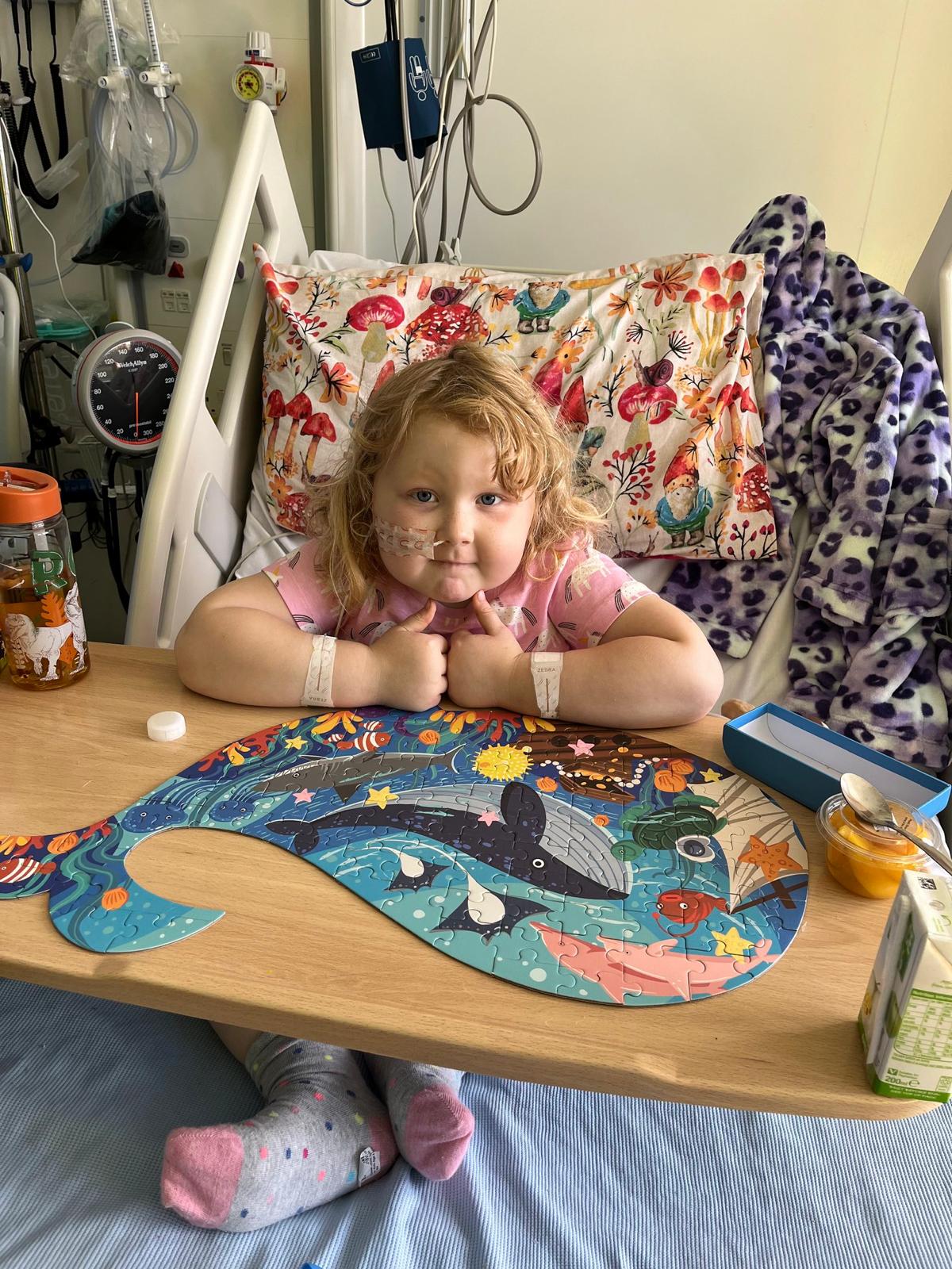 Meredith is a ‘tenacious’ and ‘joyful’ child, according to her mother