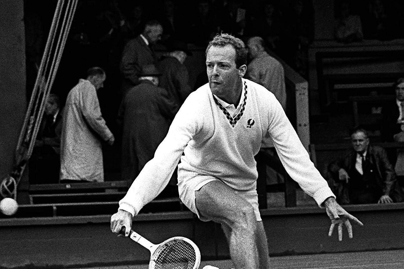 Fred Stolle at Wimbledon in 1968 (PA)