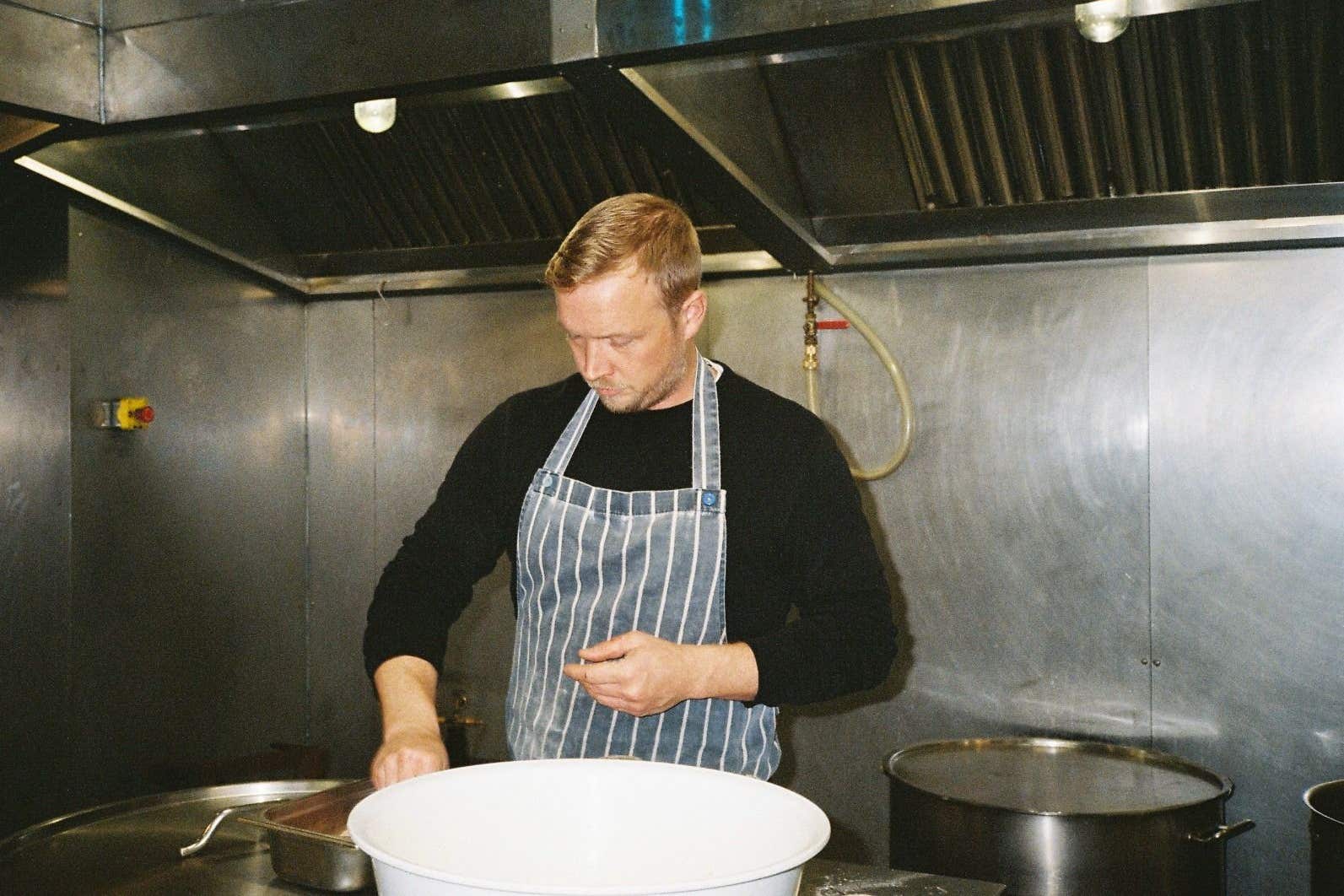 Ben Cottam swapped London’s food scene for Refugee Community Kitchen in Calais (Refugee Community Kitchen/PA)