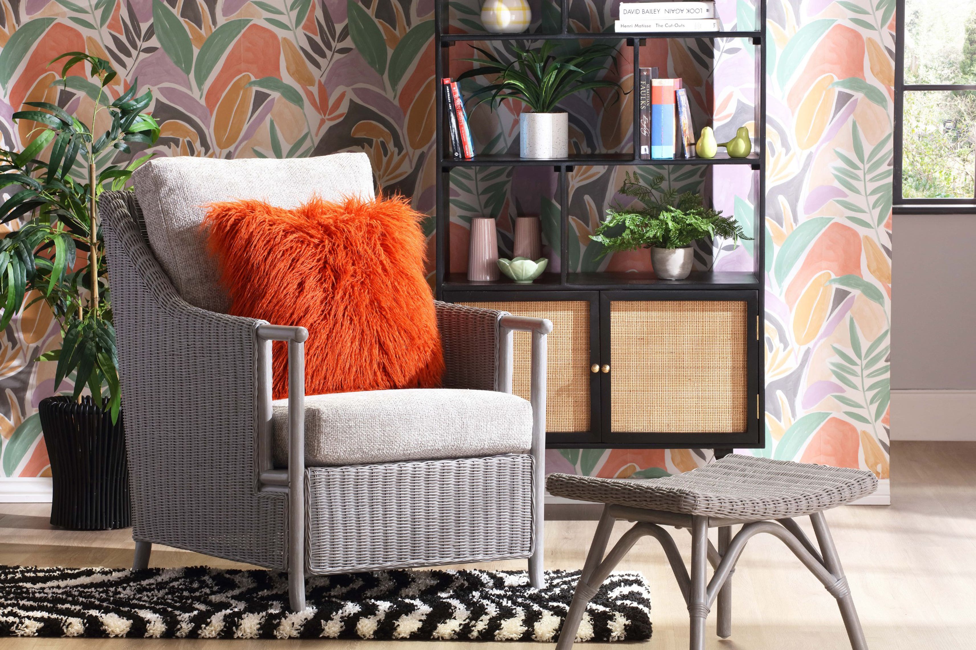 Breathe new life into your space by switching out wintry textiles for free-spirited decorative accessories and airy accents