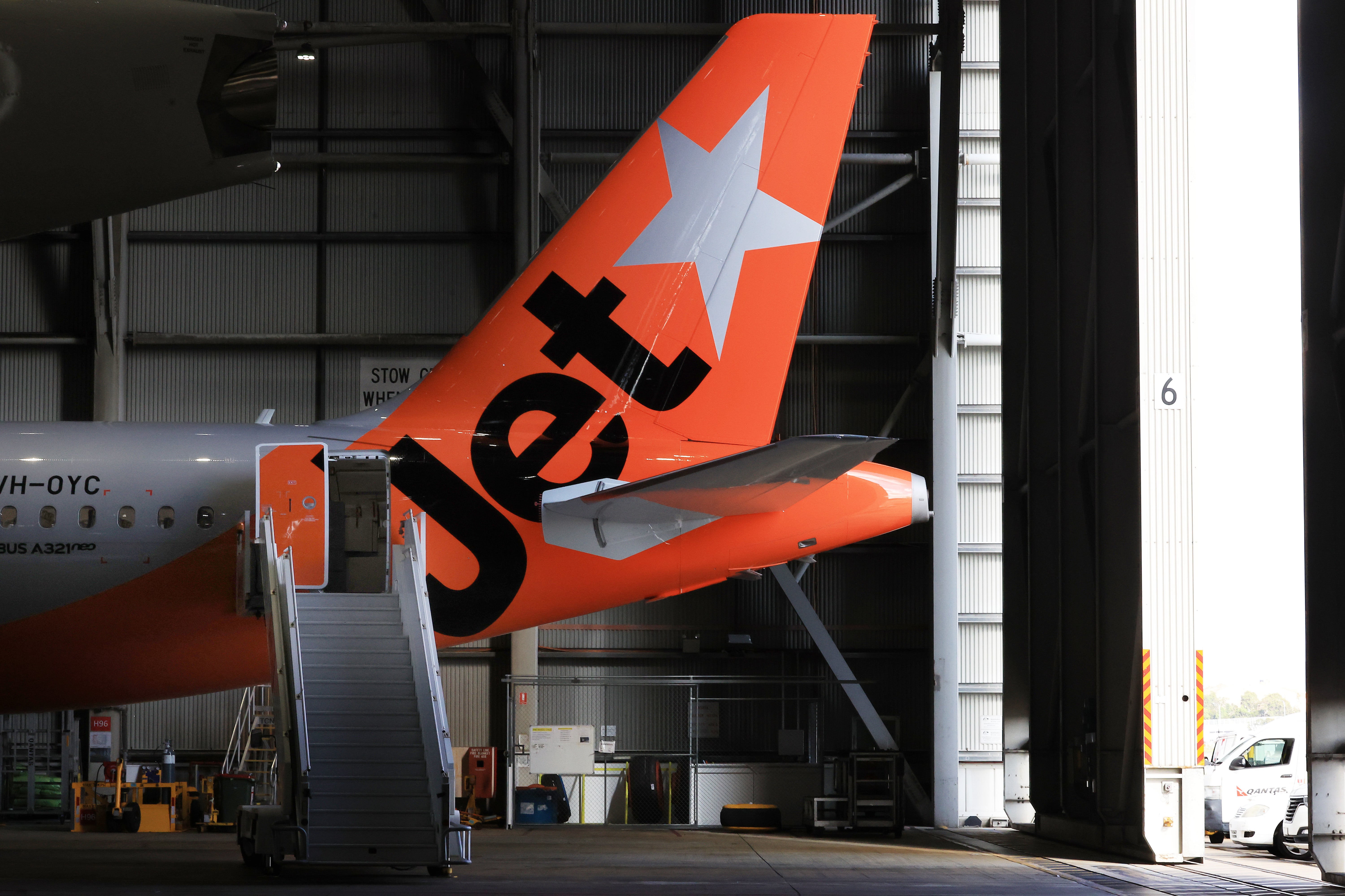 File: A Jetstar aircraft is seen in Sydney