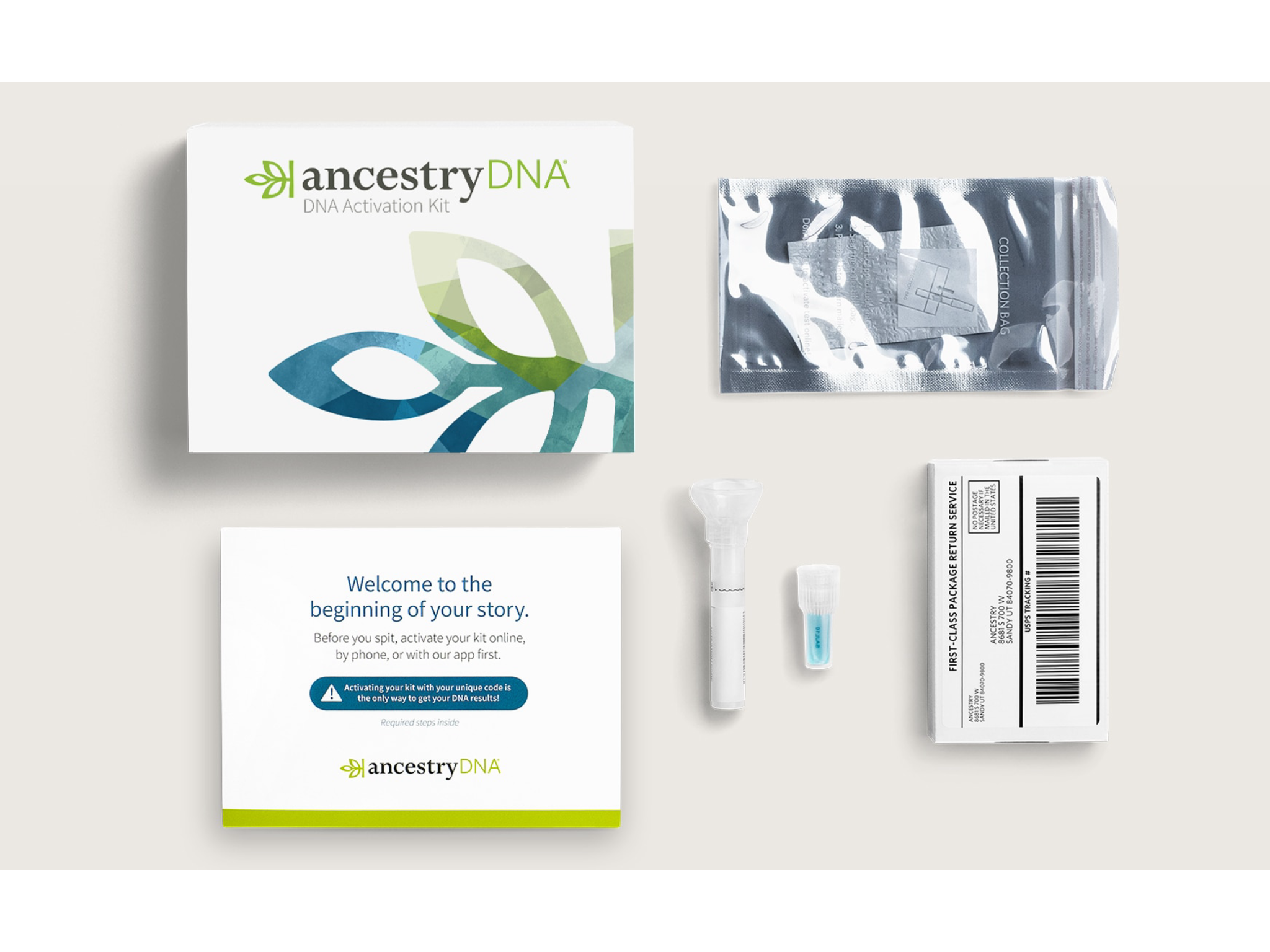 A look inside the Ancestry DNA kit