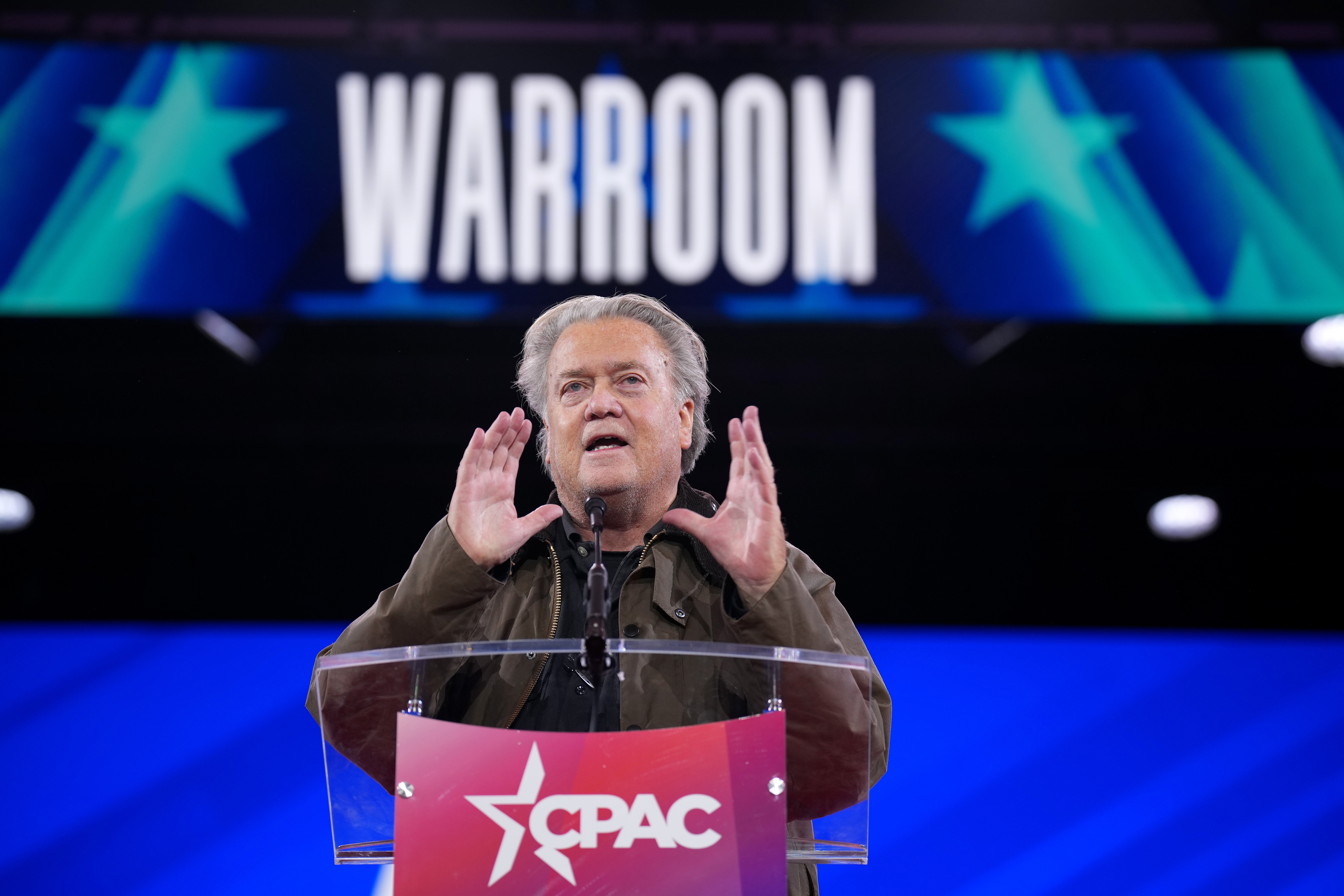 War Room podcast host Steve Bannon has been one of the loudest pro-Trump voices opposing war in Iran