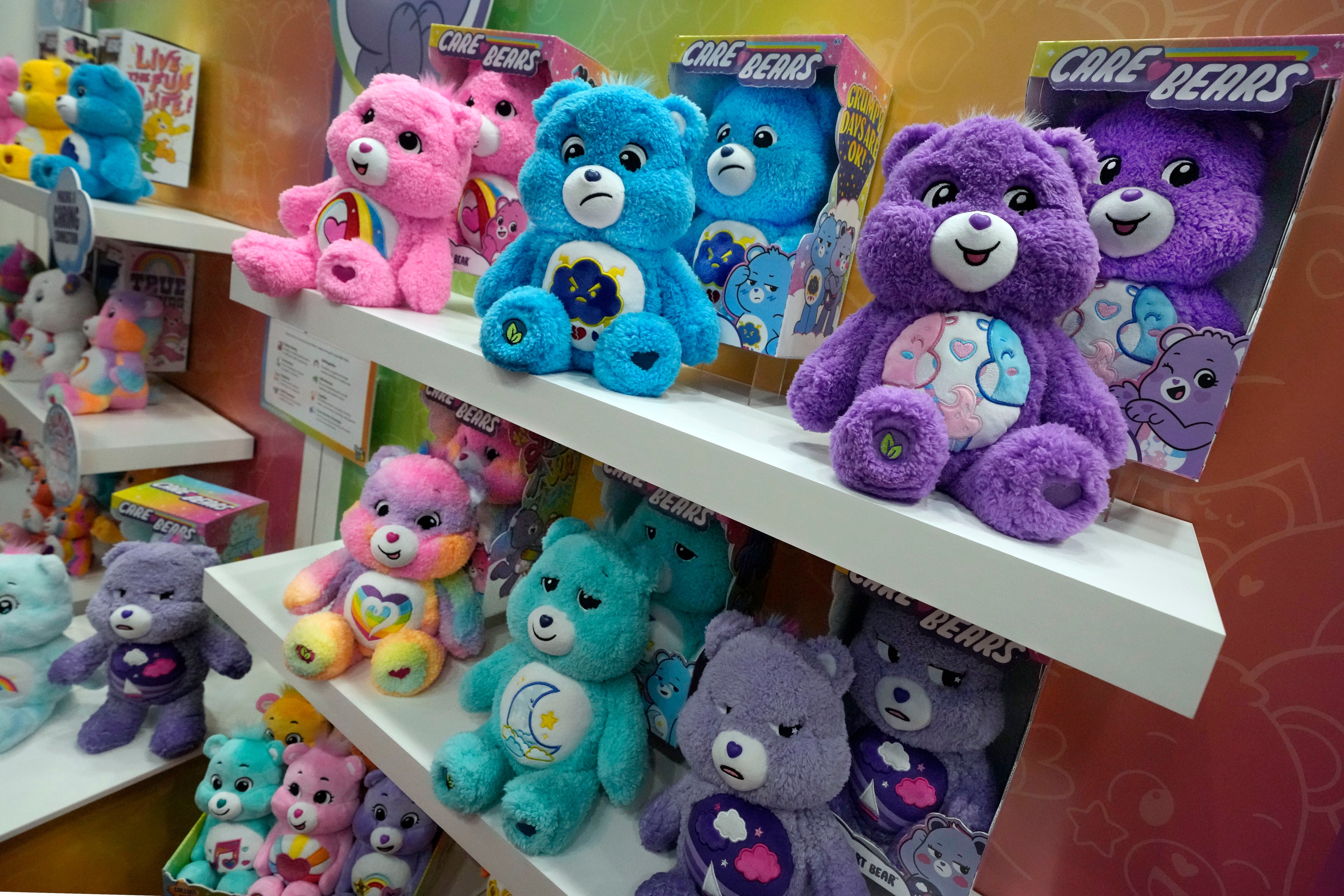 Care Bear plush toys became a global sensation