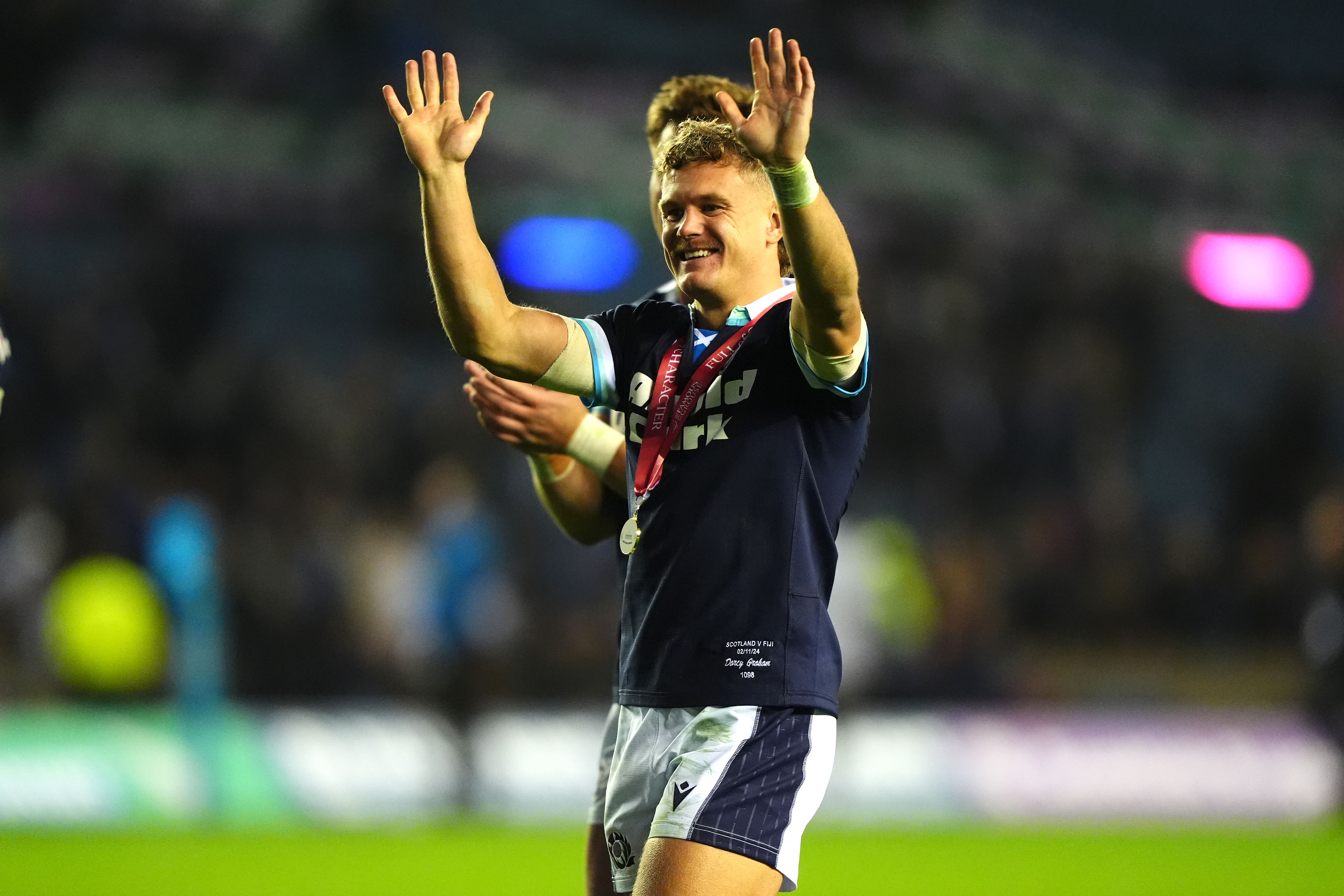 Darcy Graham is back in Scotland’s line-up this weekend