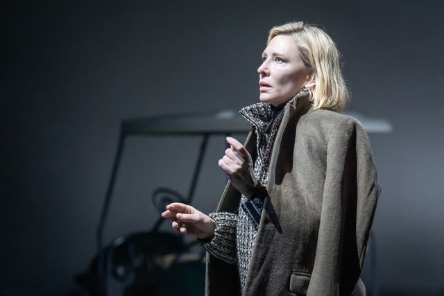 <p>Gull-ty as charged: Cate Blanchett in ‘The Seagull’</p>