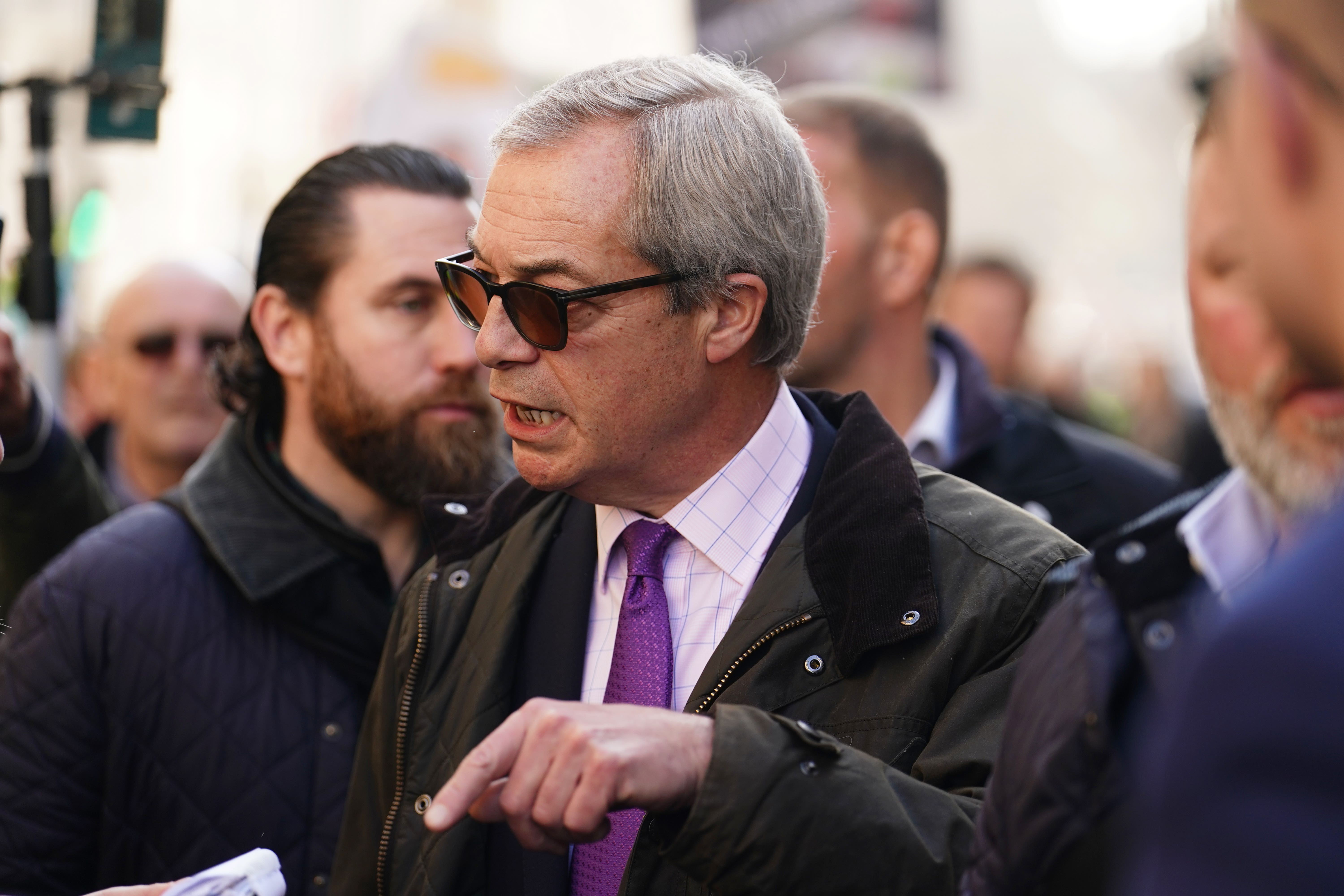 Some senior former Reform UK members have turned against Nigel Farage