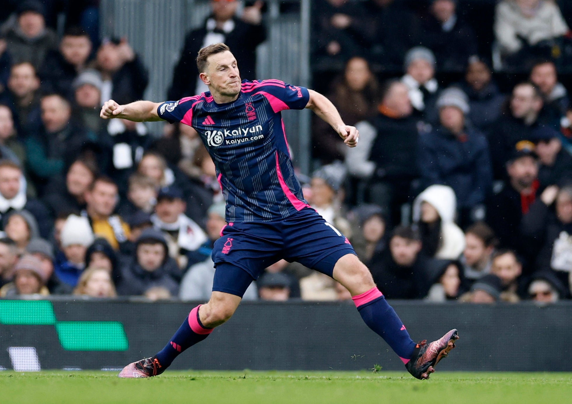 Chris Wood is in red hot form for Forest and could shine against Man City