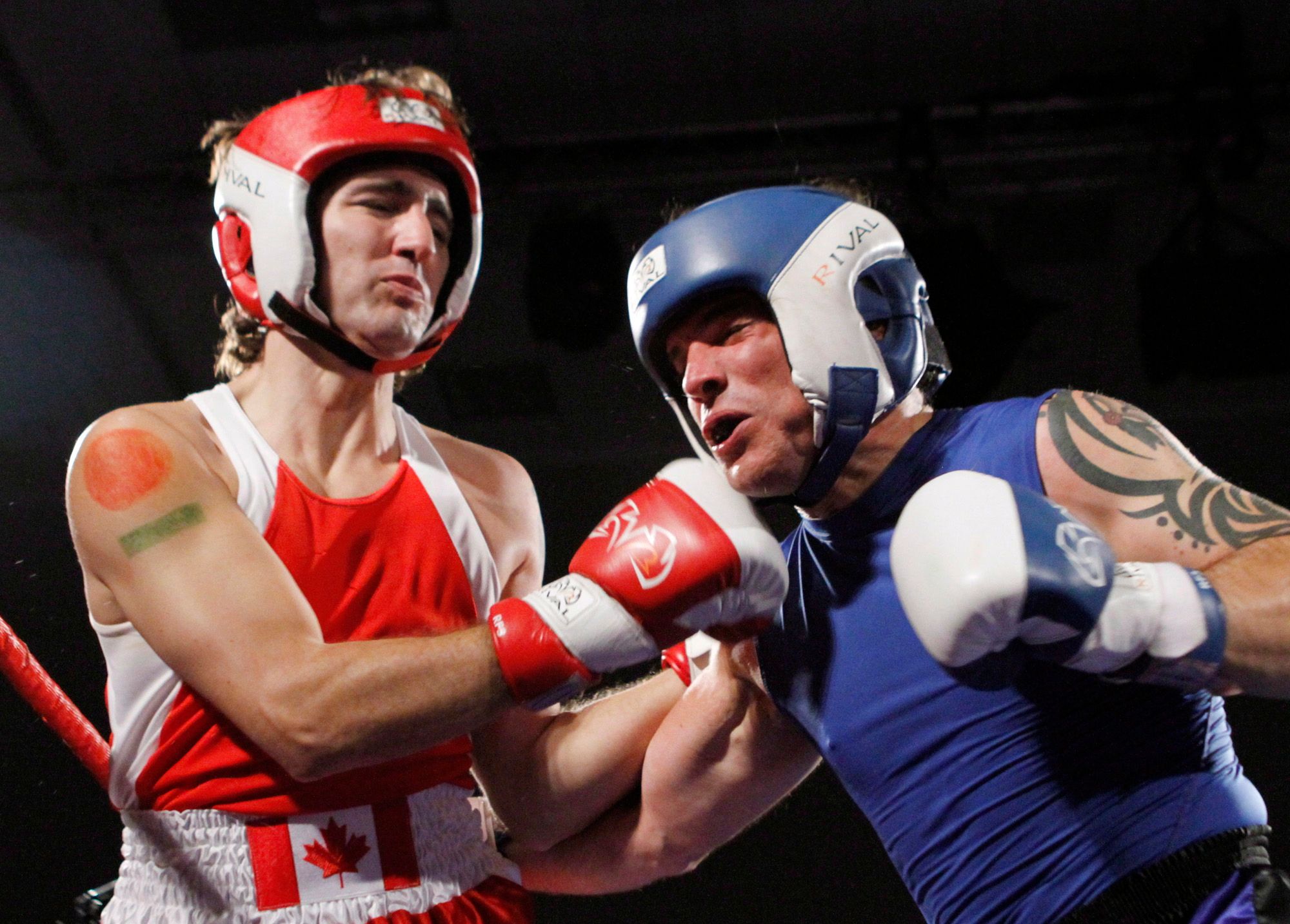 Brazeau and Canadian Prime Minister Justin Trudeau formerly battled it out in the ring in 2012