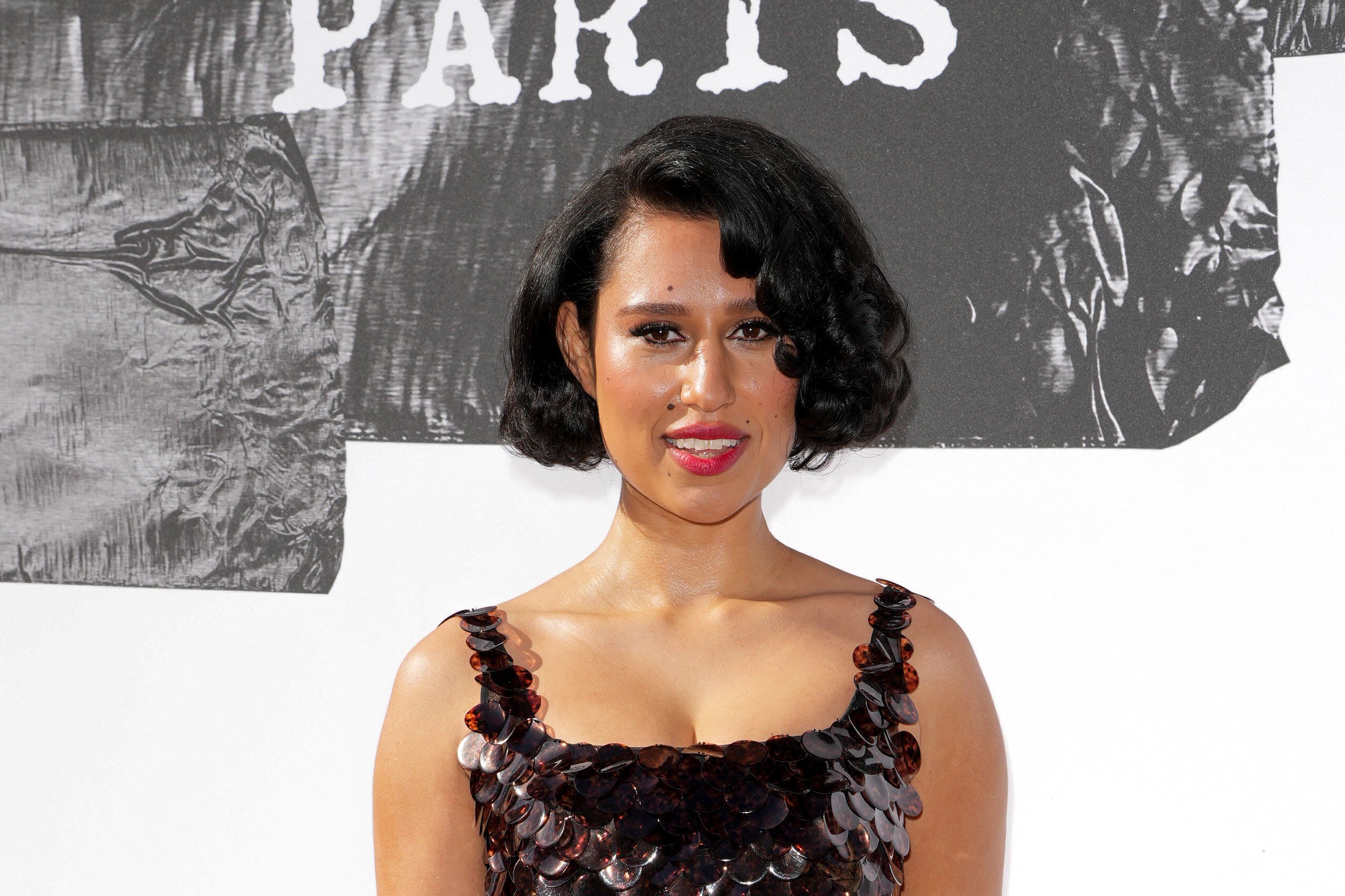 Musician Raye at the Givenchy Fall/Winter 2025-2026 Womenswear collection