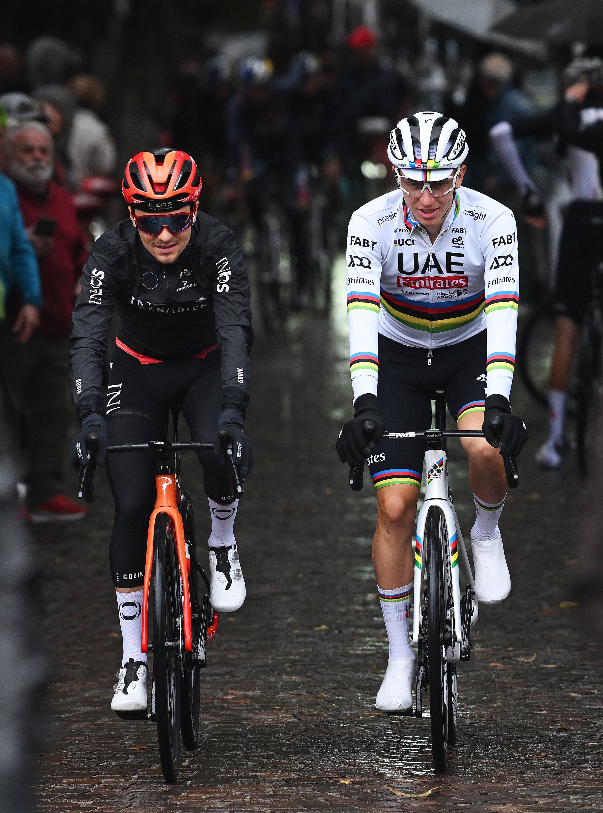 Pidcock was best of the rest behind Pogacar at last year’s Giro dell’Emilia