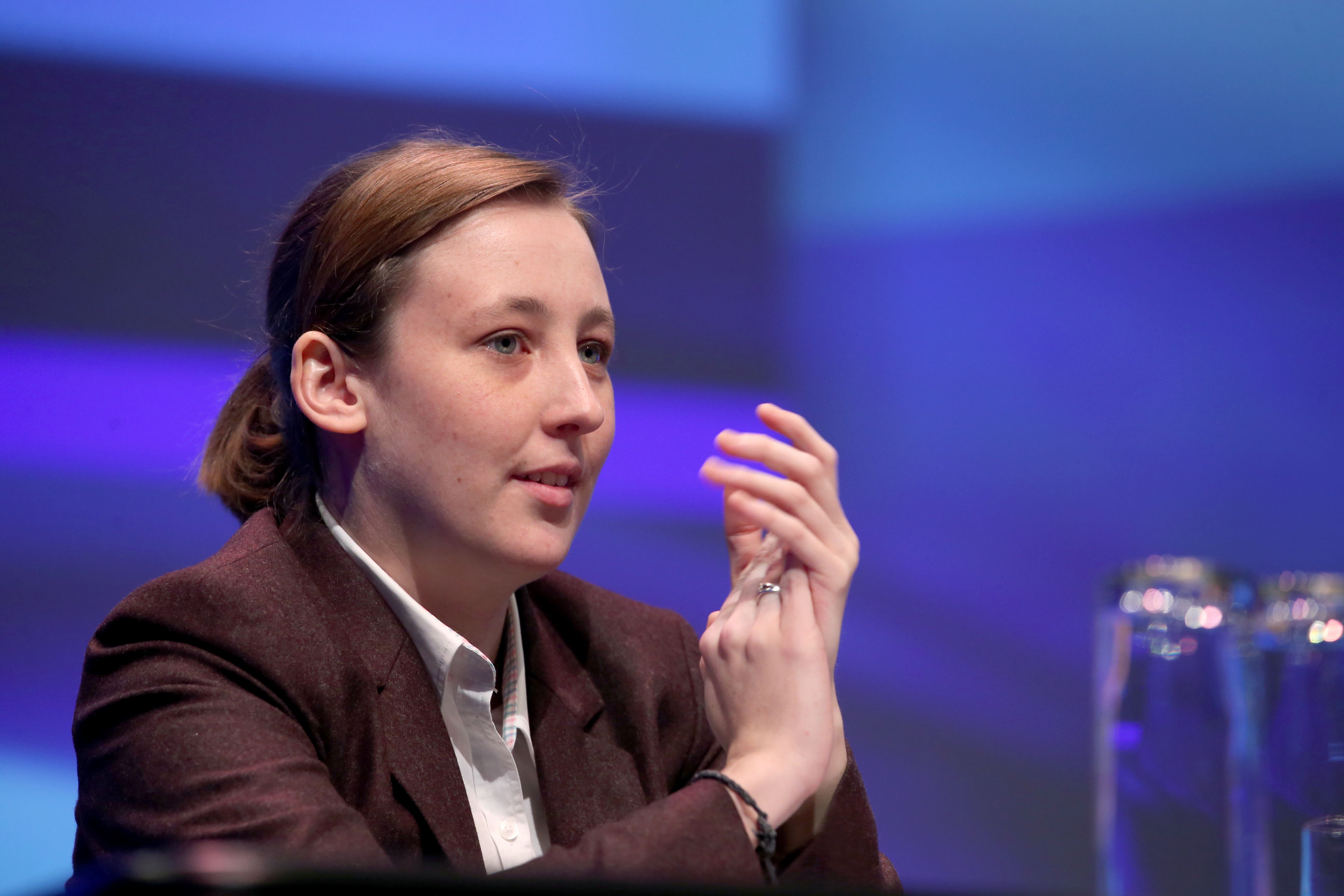 Former SNP Westminster deputy leader Mhairi Black said she could ‘maybe’ join another political party in the future (PA)