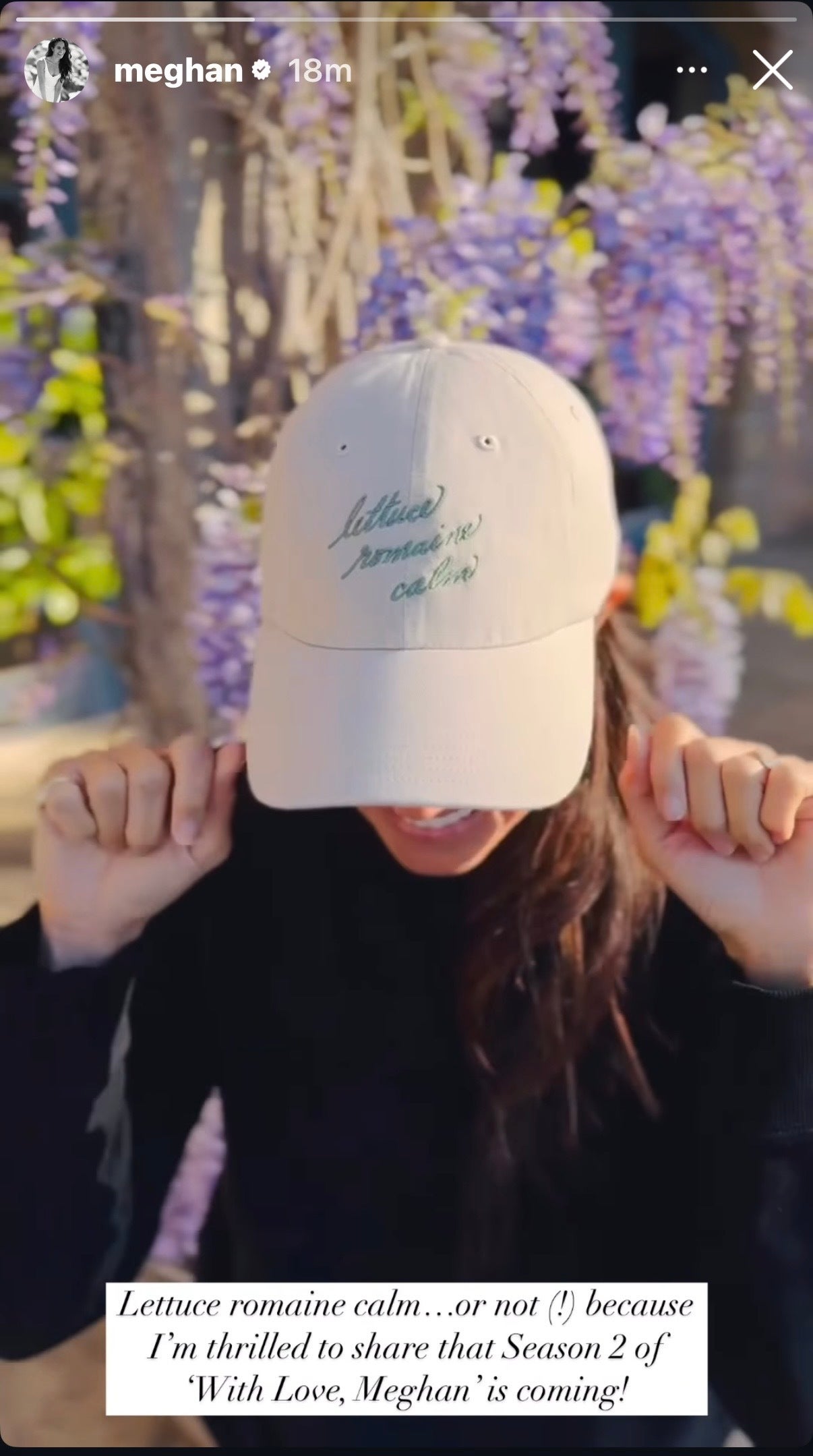 ‘Lettuce romaine calm’: Meghan Markle announces her Netflix series' renewal on Instagram