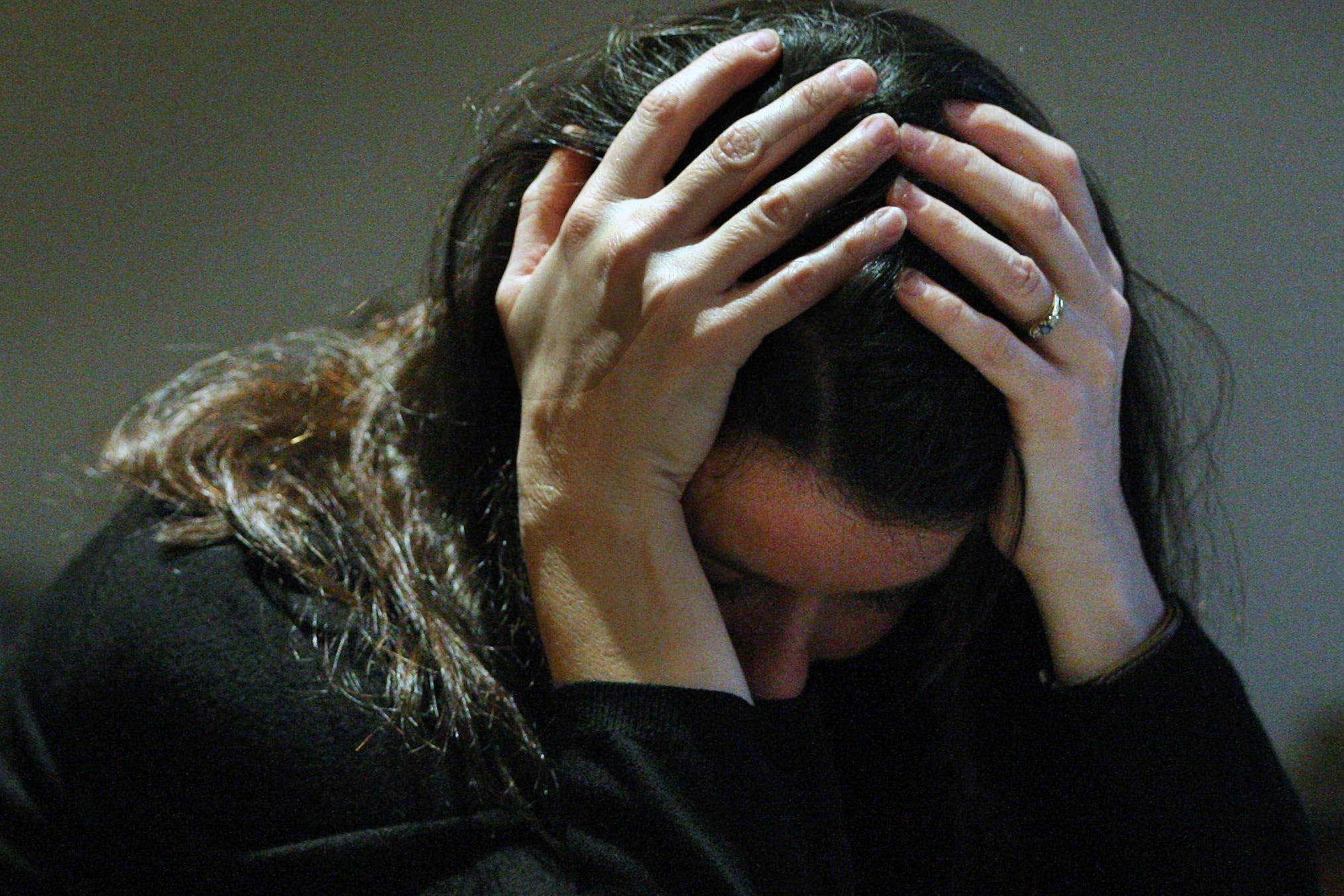 Referrals have seen an 18% increase in two years Picture posed by model. (David Cheskin/PA)