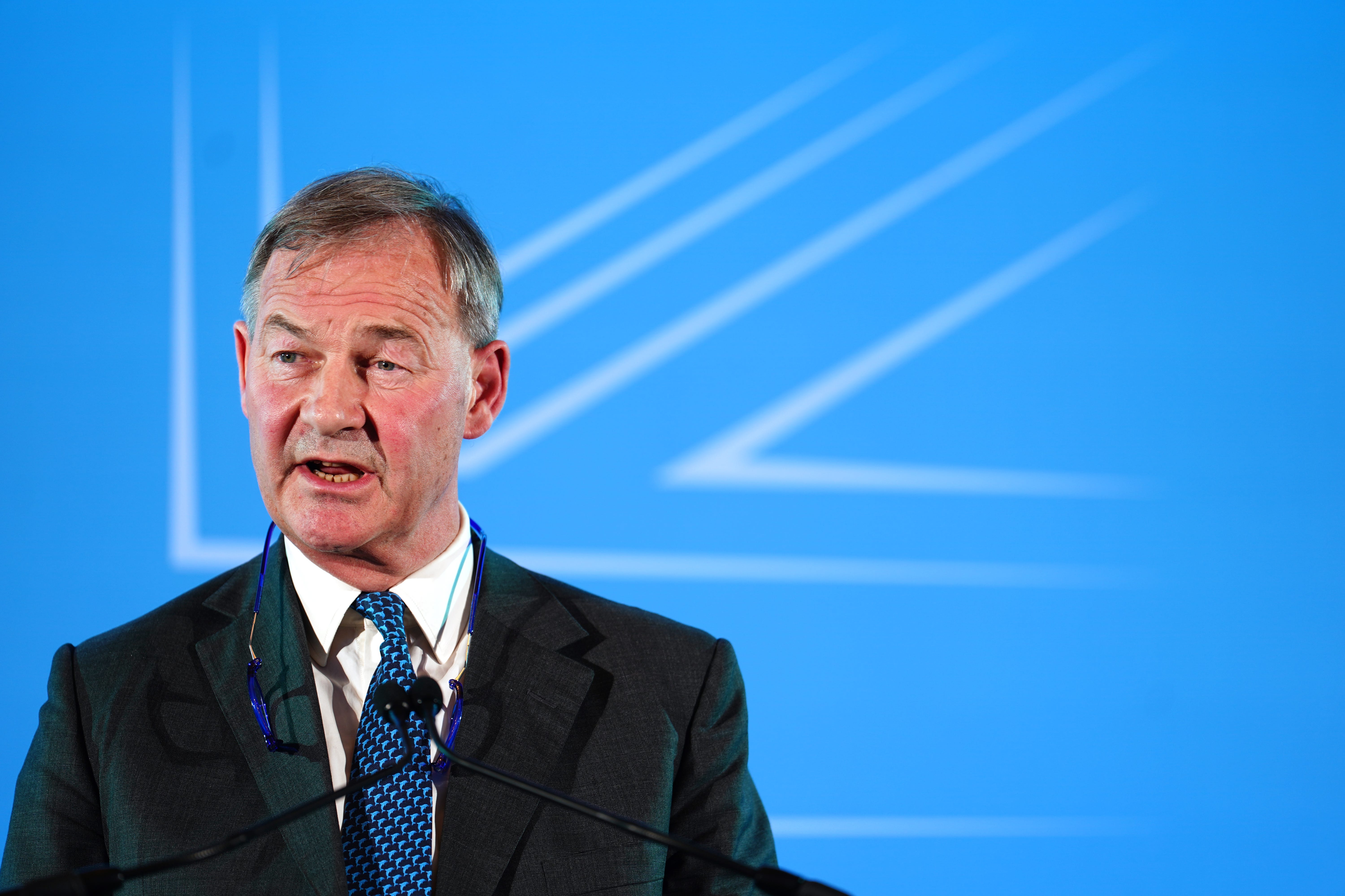 Reform UK MP Rupert Lowe during the Reform UK North West Essex conference at Parklands Quendon Hall, in Quendon, Essex (Jordan Pettitt/PA)