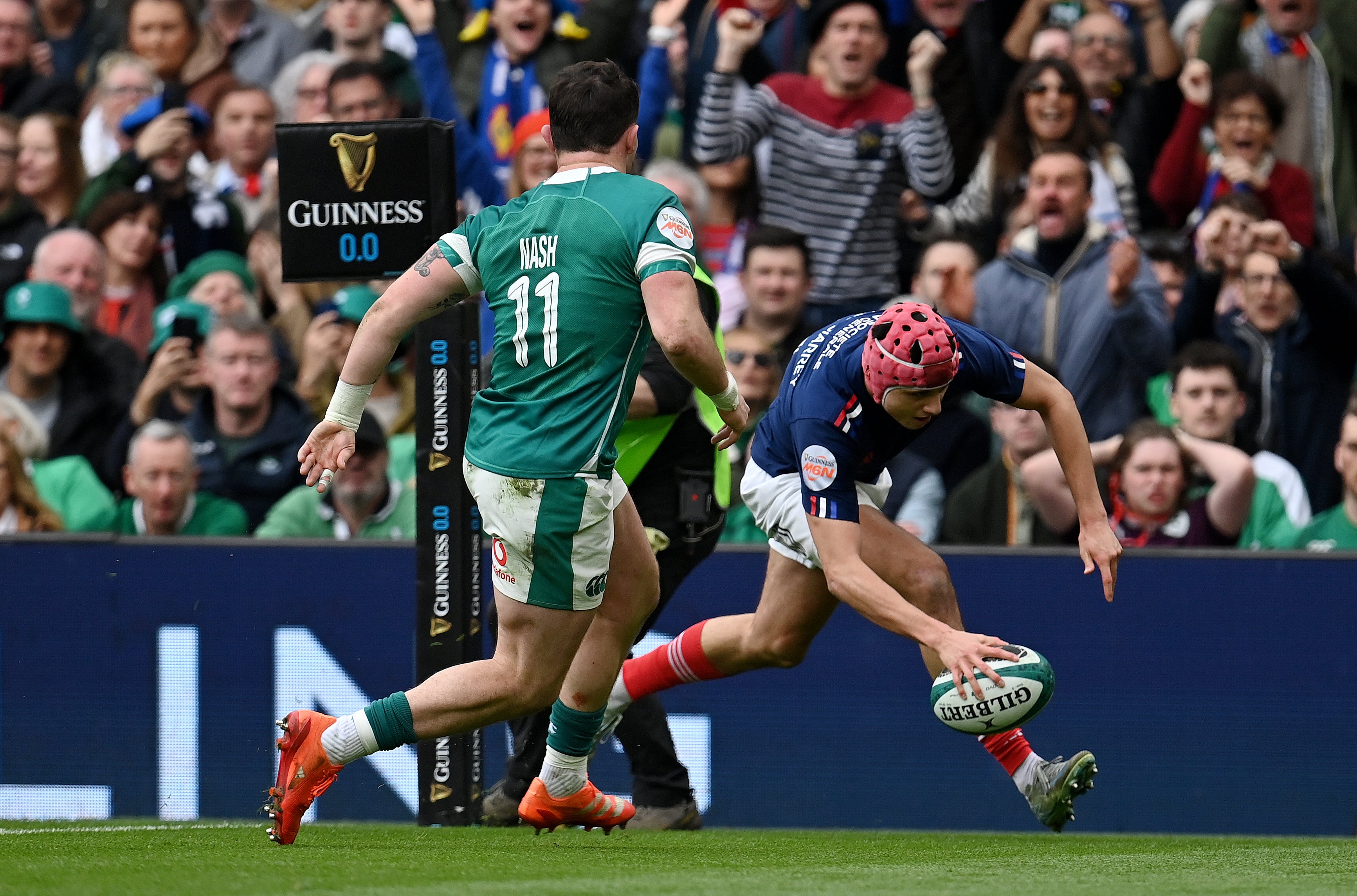 Ben Earl highlighted France wing Louis Bielle-Biarrey as one of the game’s sublime speedsters