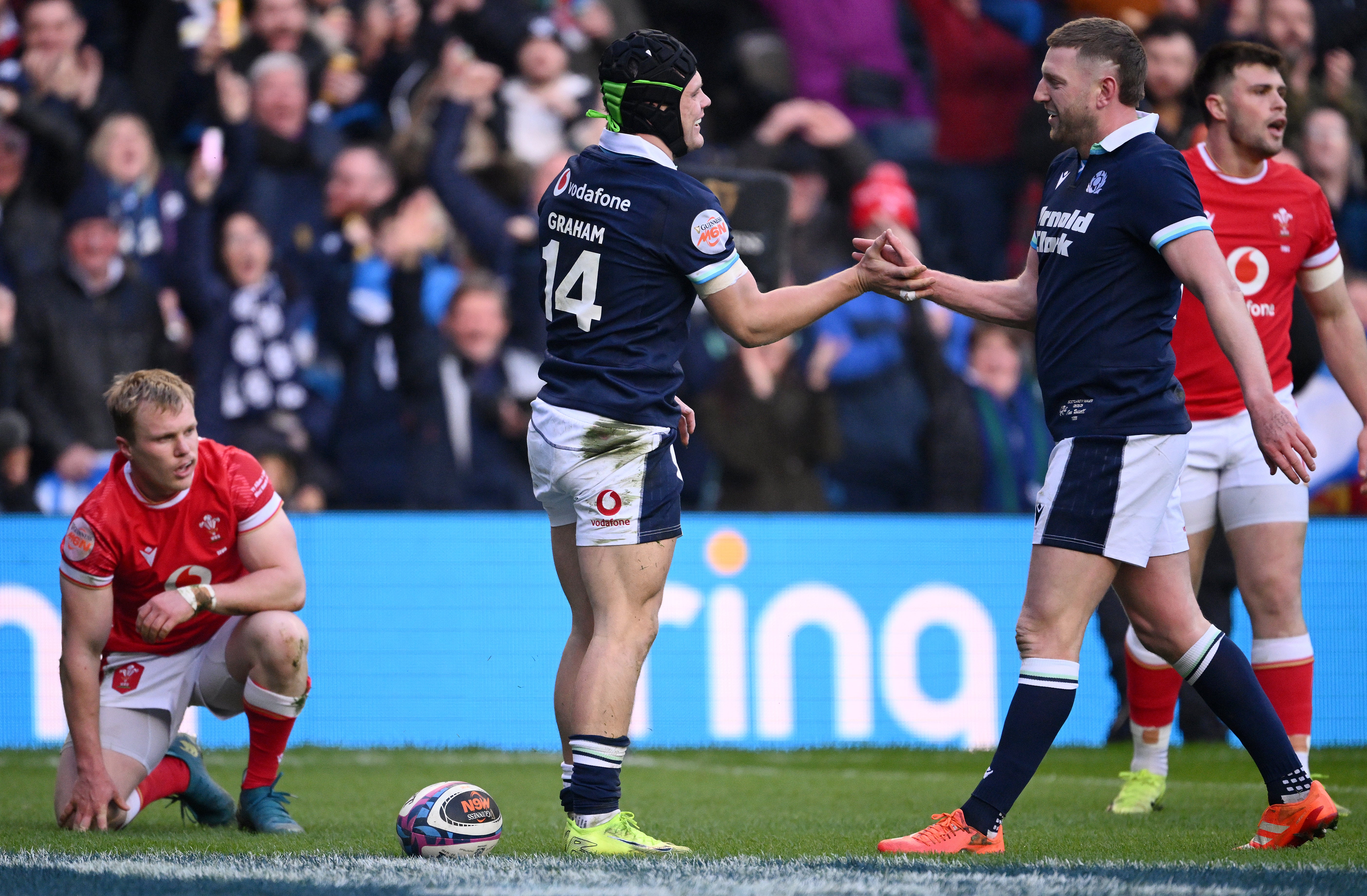 Scotland just about held on against Wales in Edinburgh