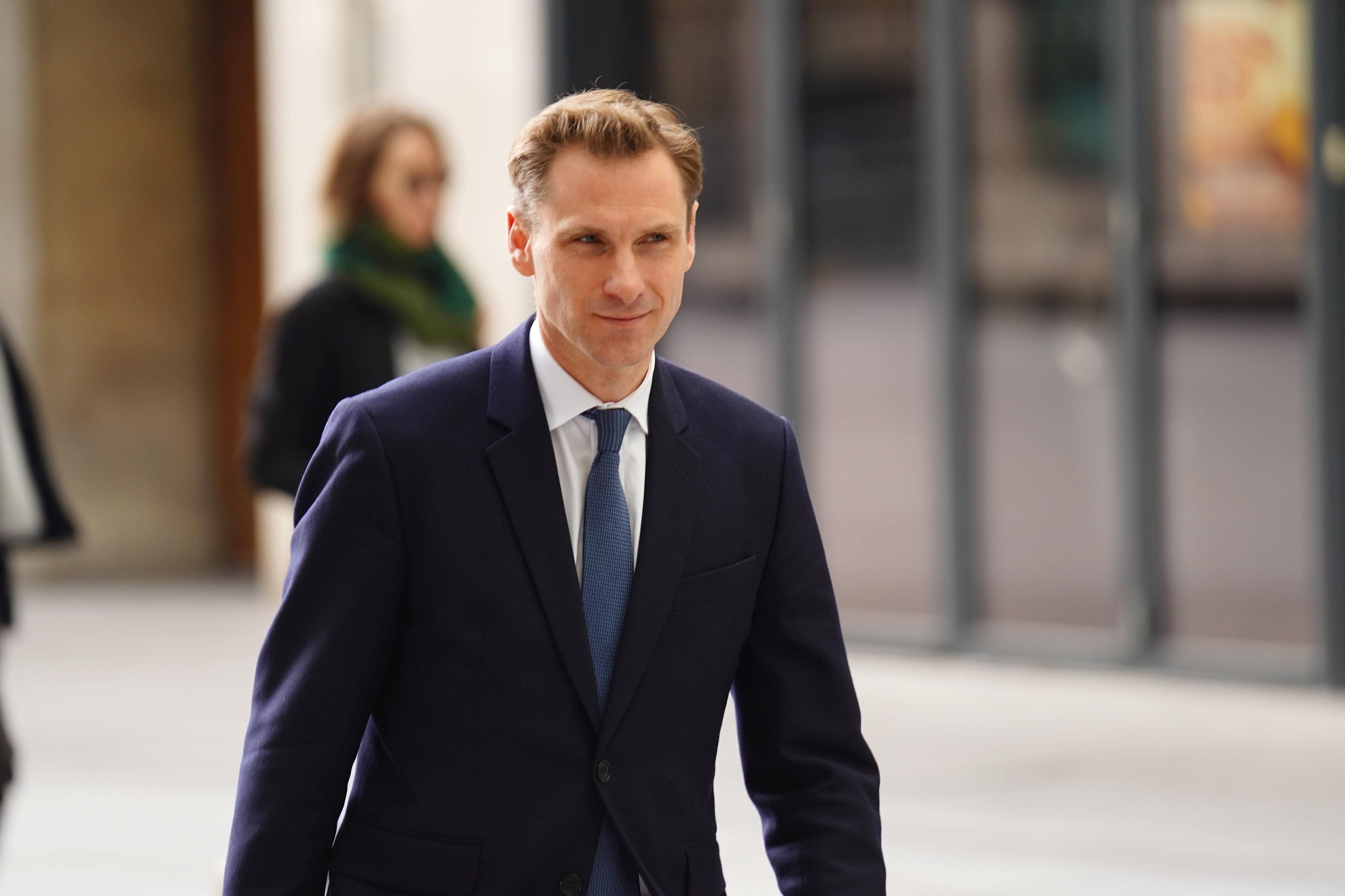 Shadow home secretary Chris Philp arrives at BBC Broadcasting House in London (James Manning/PA)