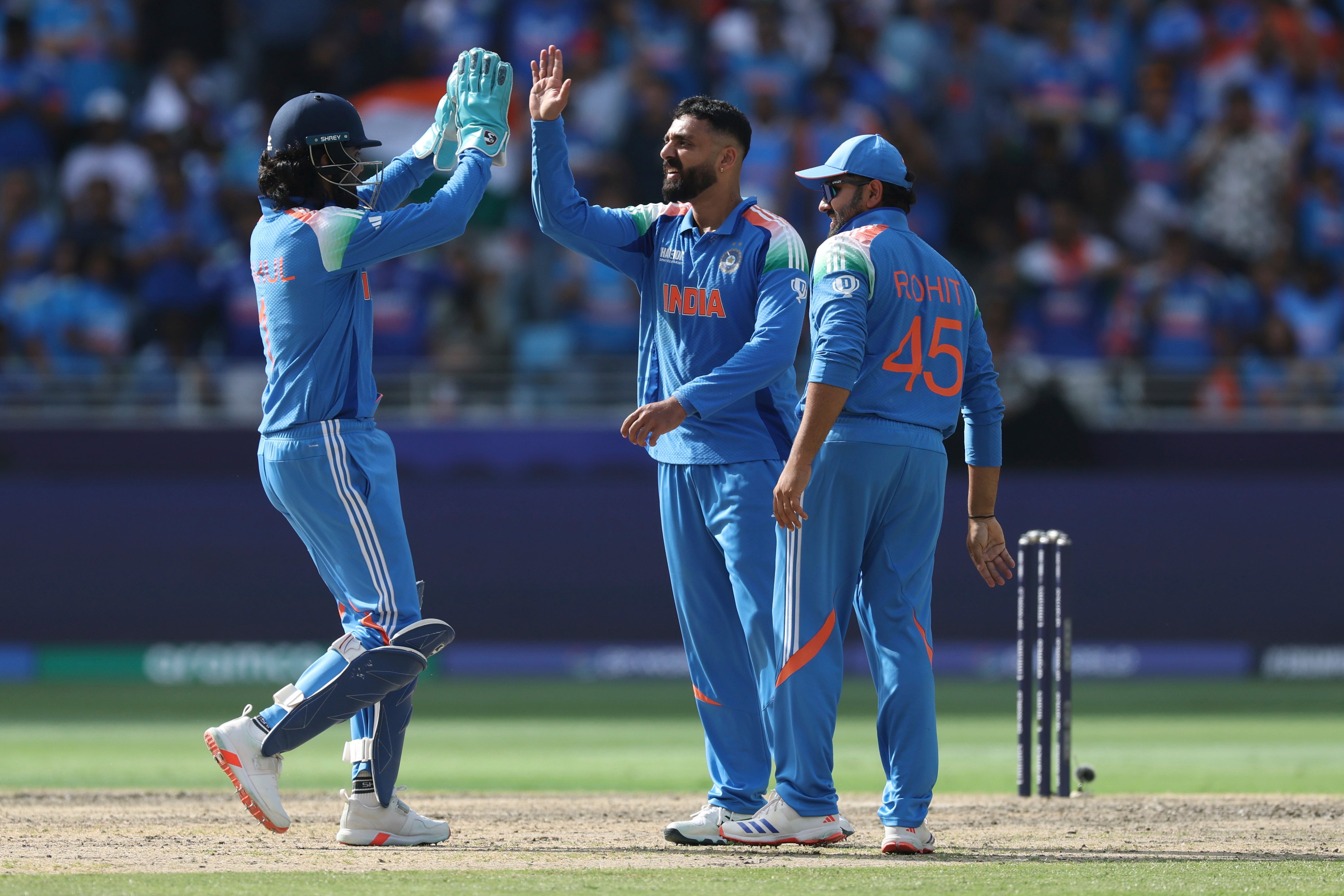 Varun Chakravarthy again impressed with the ball