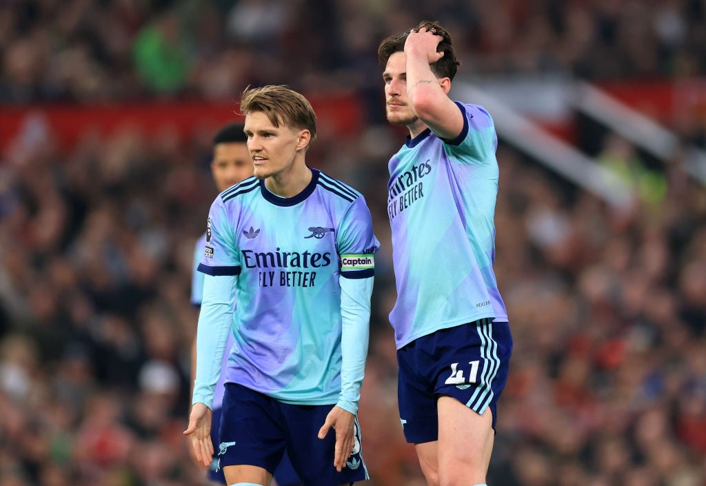 Arsenal’s title chances are surely over after a draw at Old Trafford