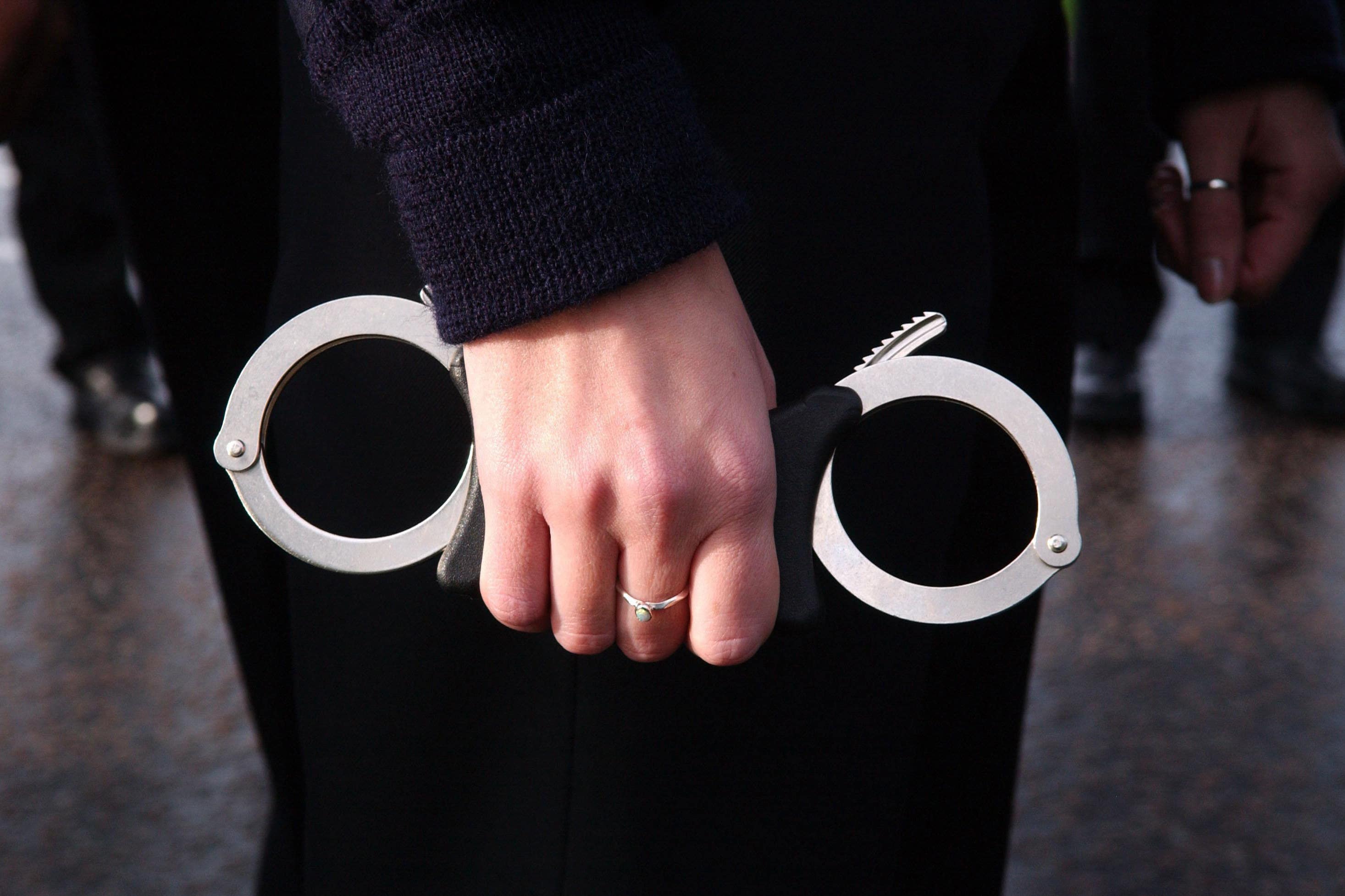 Several crime scenes have been set up in the area