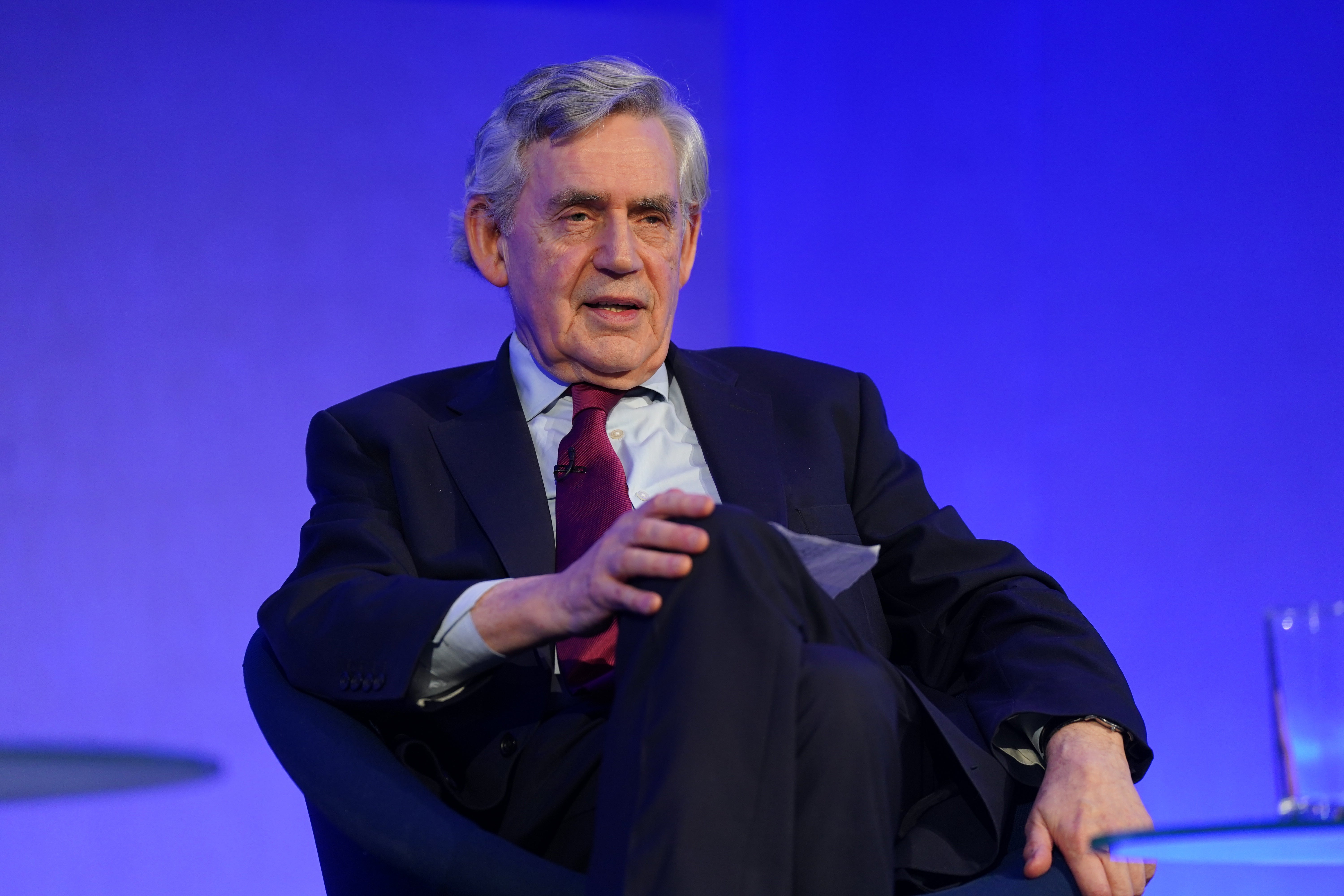 Gordon Brown has called for also called for countries to join an ‘economic coalition of the willing’ (Lucy North/PA)