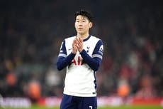 Son Heung Min insists Tottenham players must ‘take more responsibility’ for sloppy starts