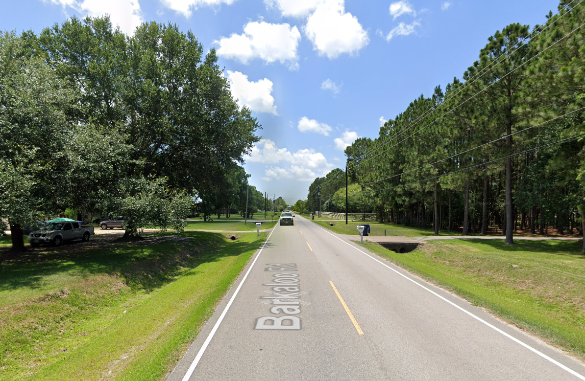 Luis Banos Norberto, 27, was found dead on January 14 in an apartment on Crosby Cedar Bayou Road (pictured)